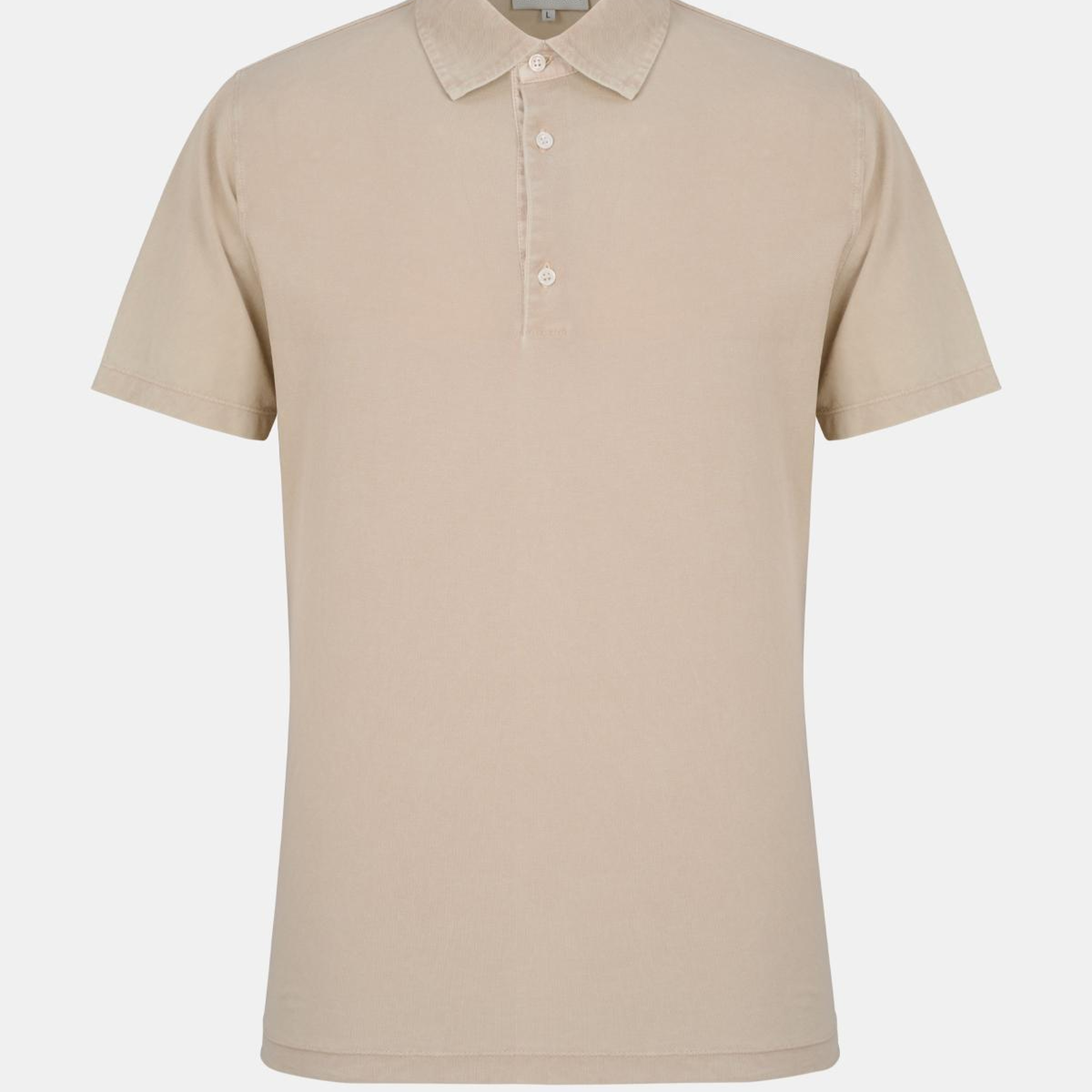 Erkek Bej Pike Polo Yaka T-Shirt