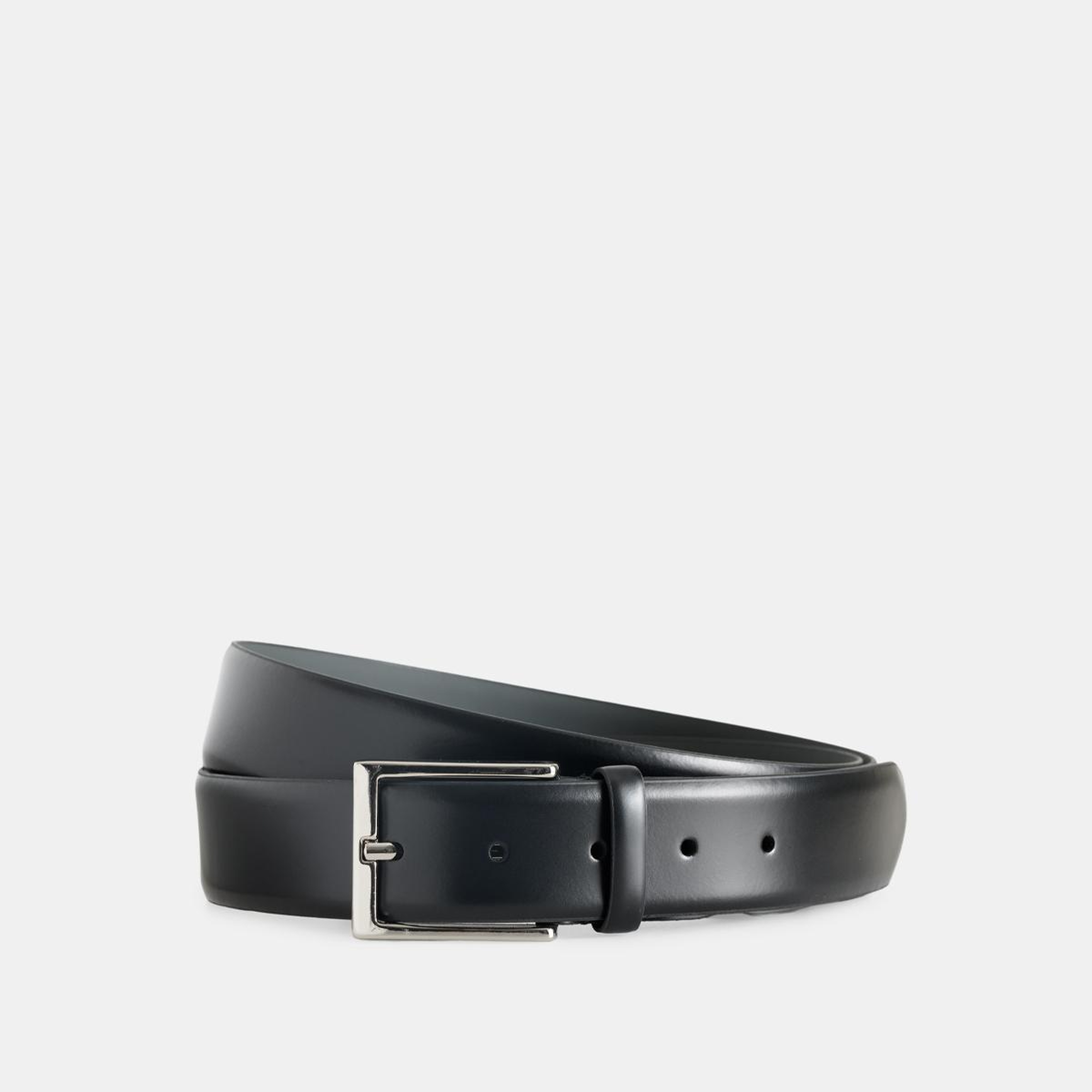 Erkek Siyah Deri Kemer