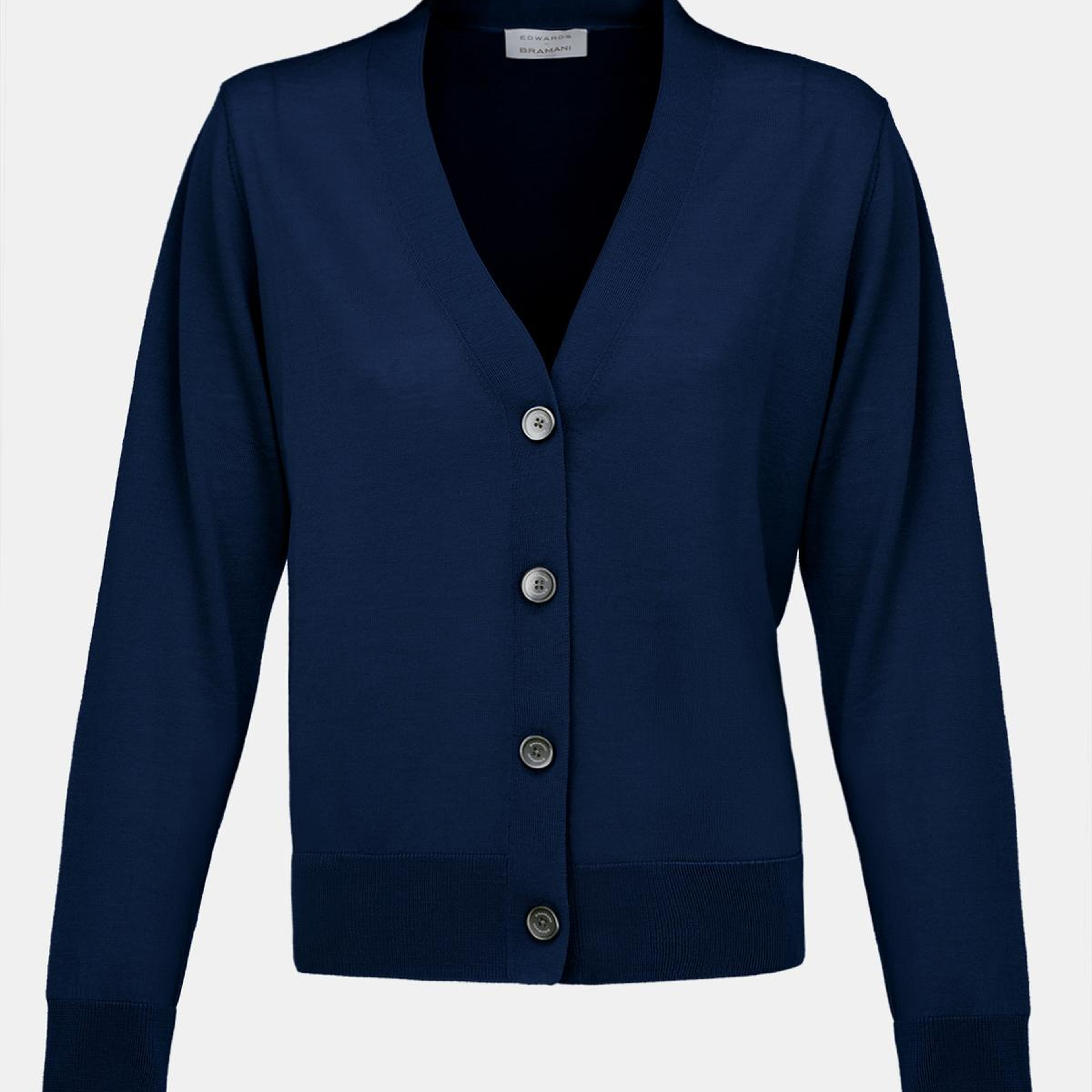 Kadın Lacivert Yün Hırka