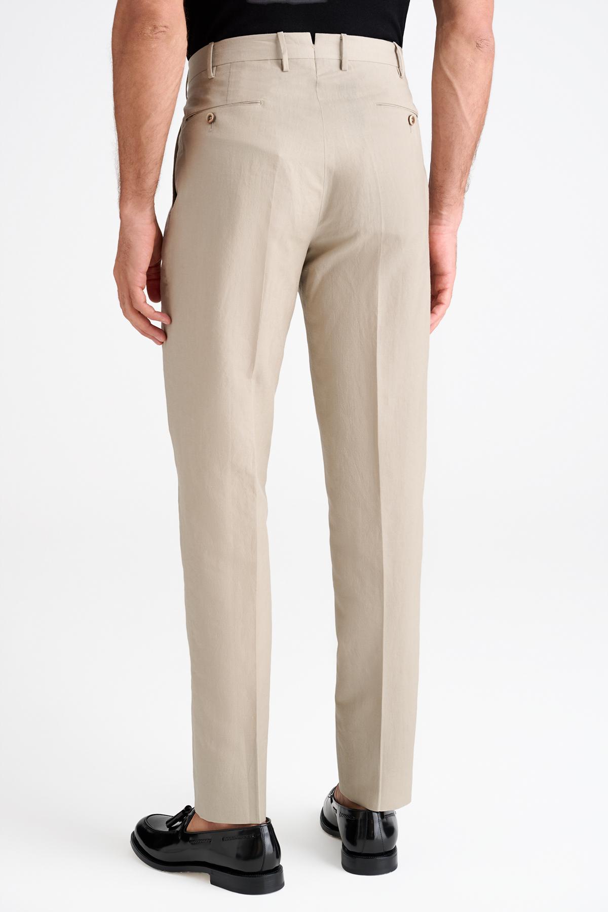 Erkek Bej Chino Pantolon