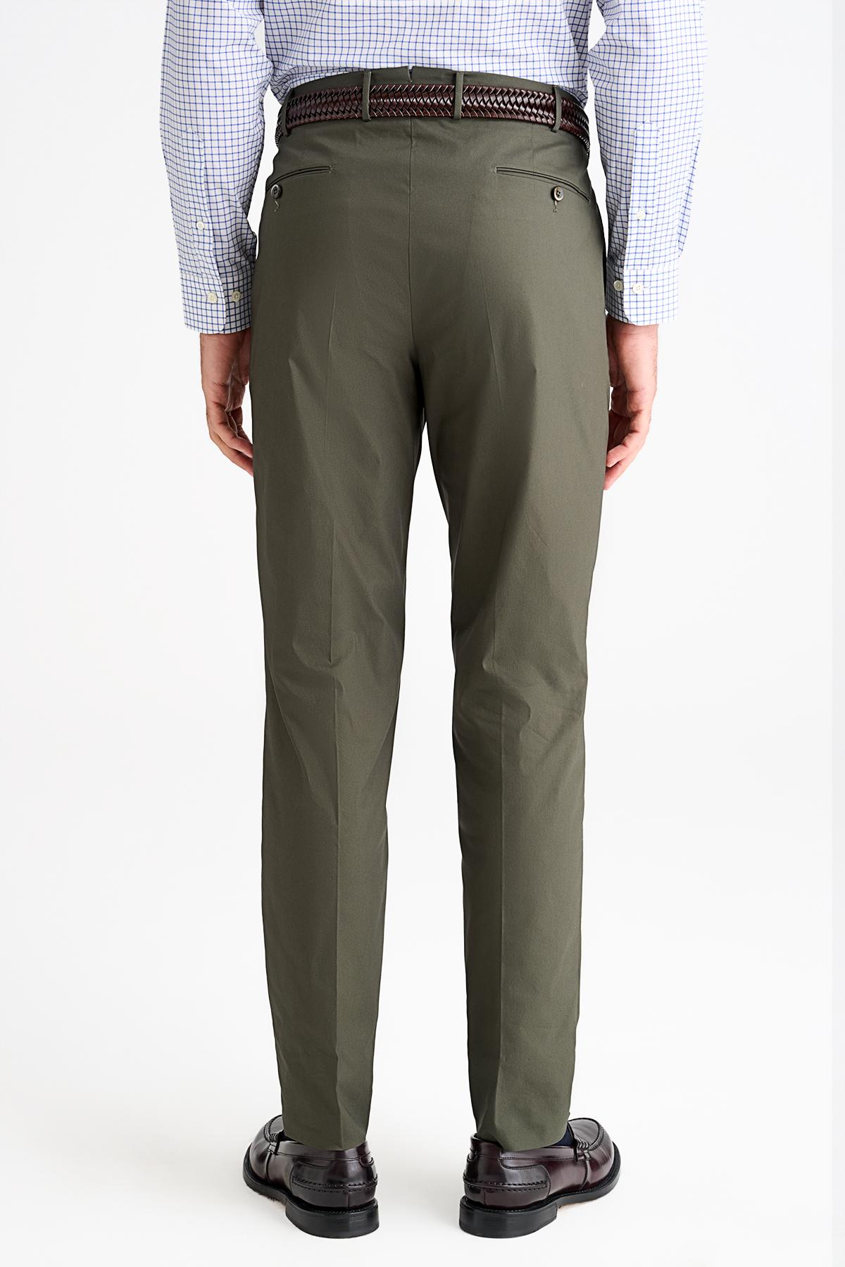 Erkek Haki Chino Pantolon