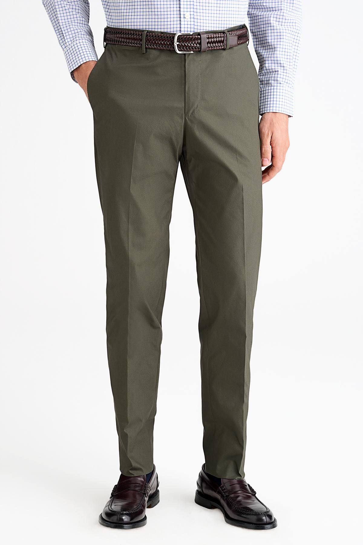 Erkek Haki Chino Pantolon