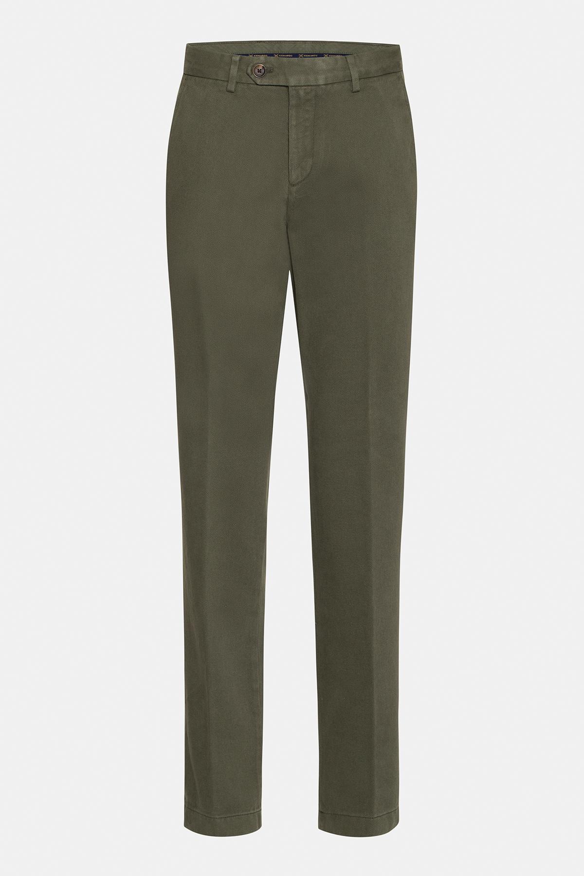 Erkek Haki Chino Pantolon