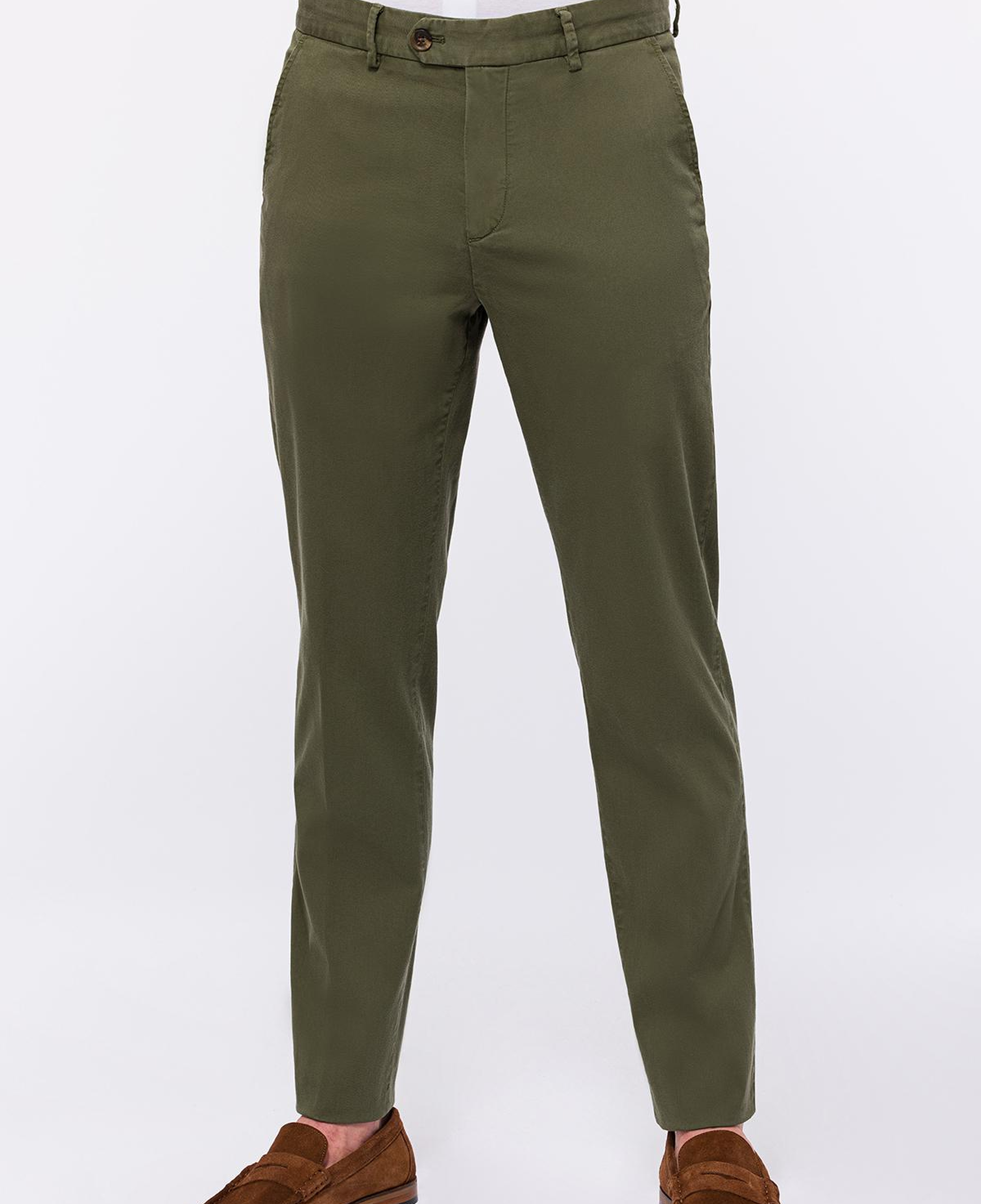 Erkek Haki Chino Pantolon