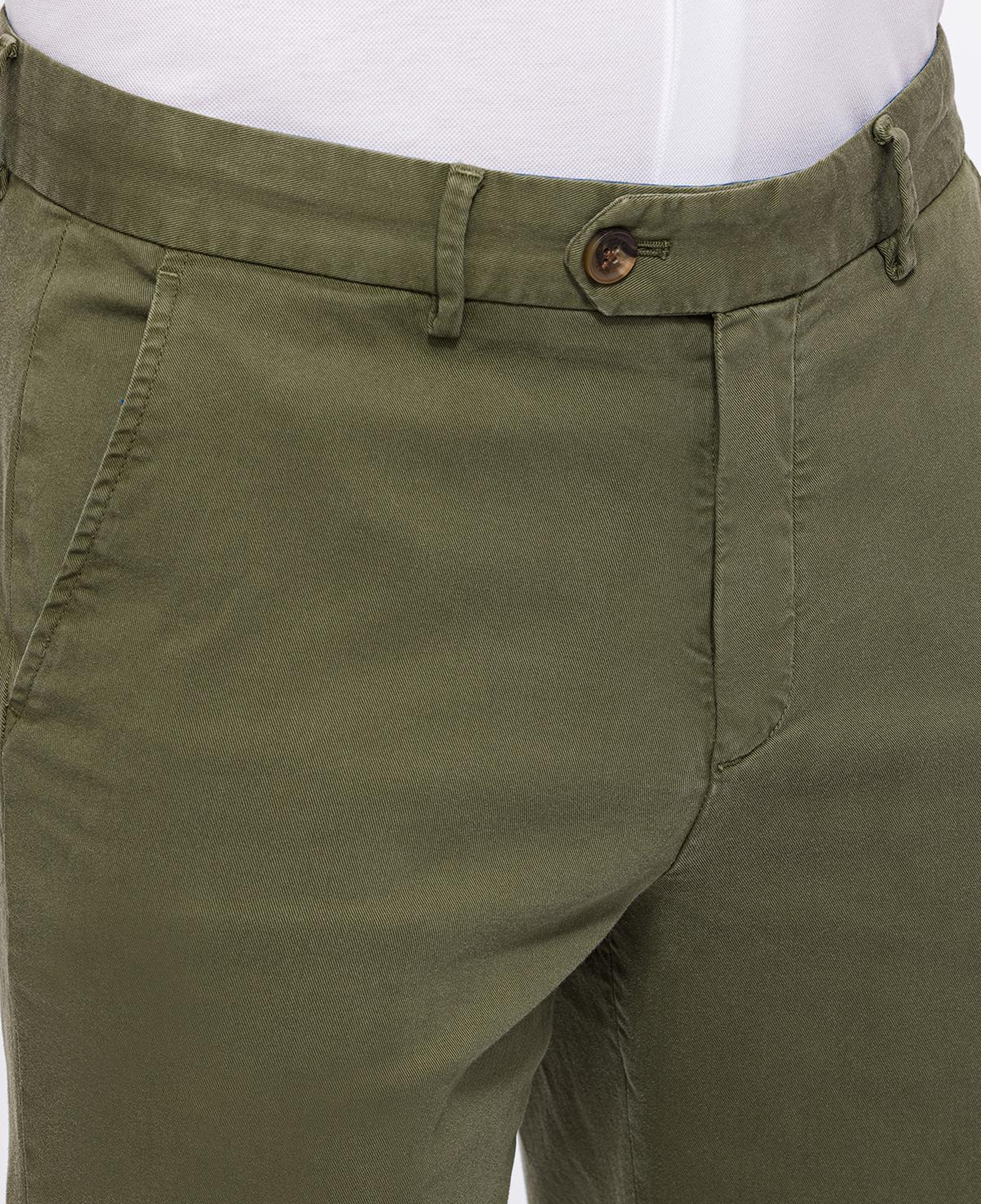 Erkek Haki Chino Pantolon