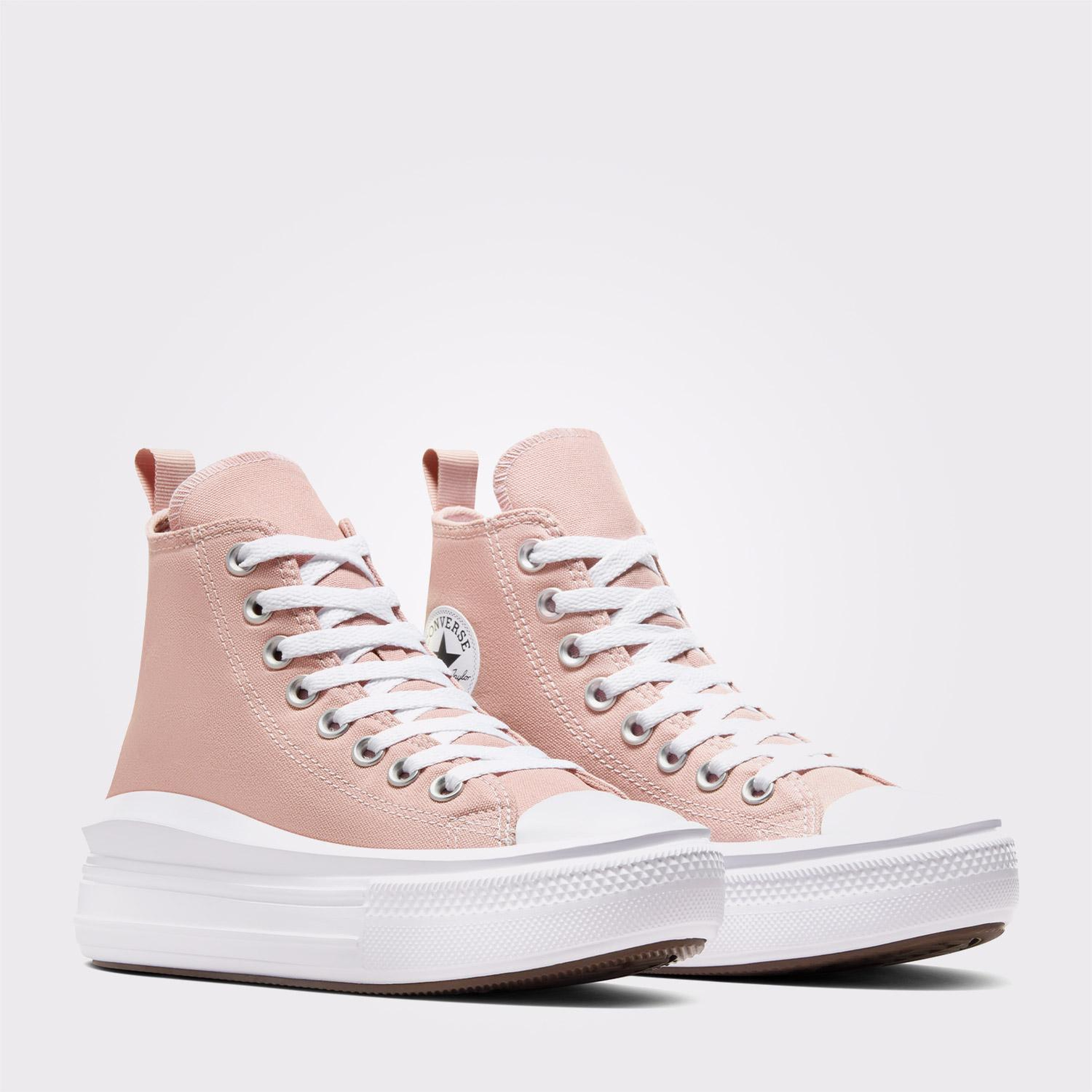 Converse Chuck Taylor All Star Move Genç Pembe Platform Sneaker