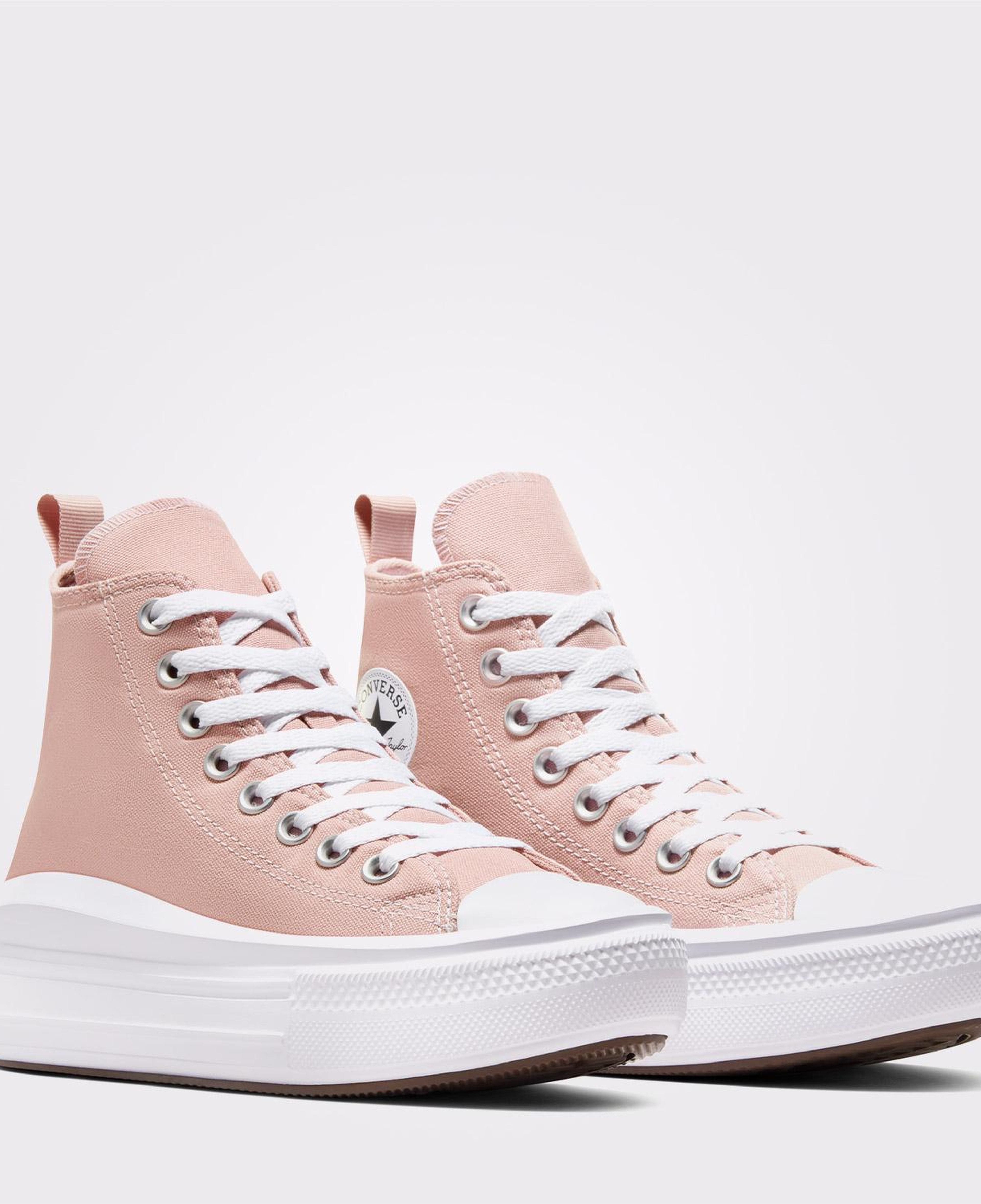 Converse Chuck Taylor All Star Move Genç Pembe Platform Sneaker