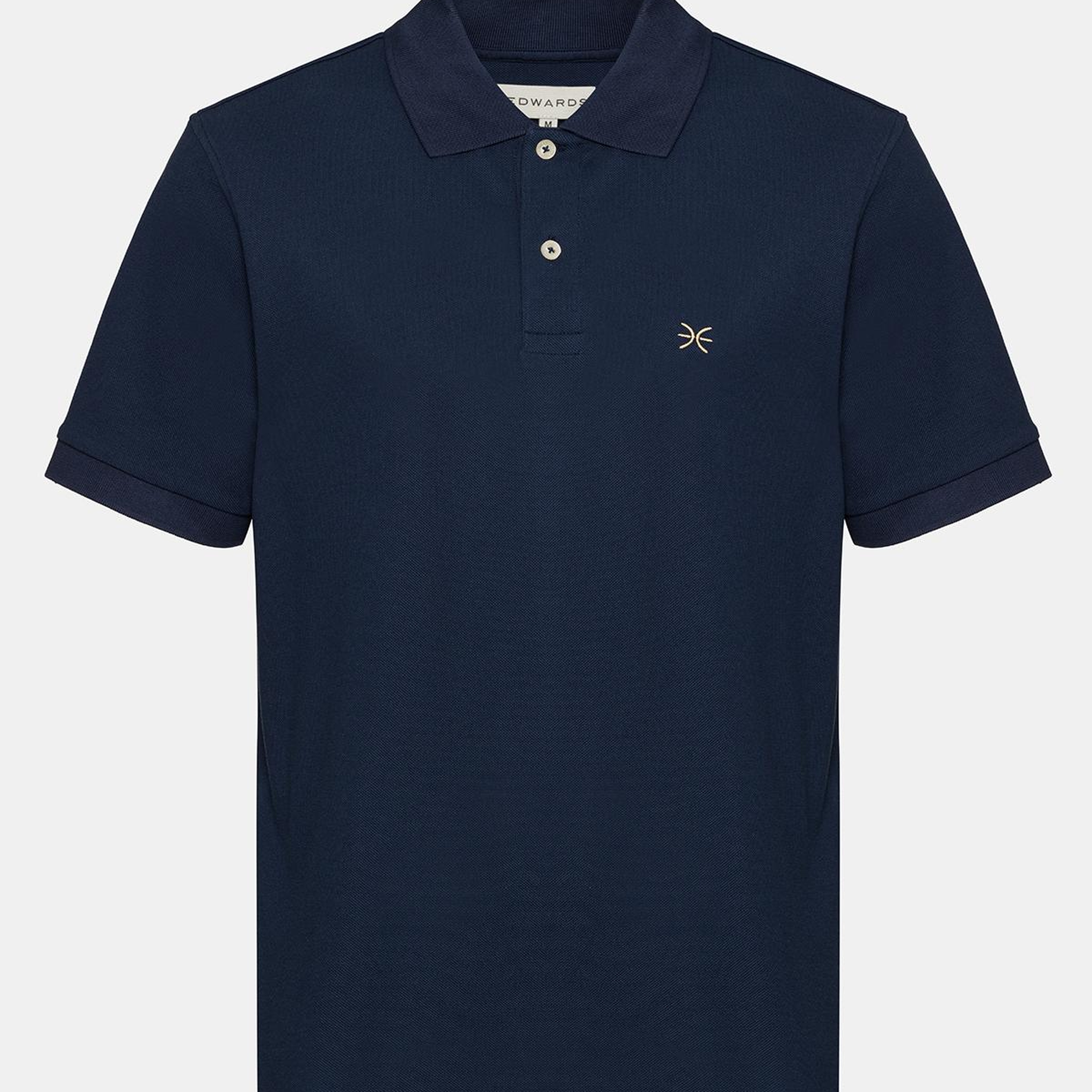 Erkek Lacivert Kısa Kollu Polo Yaka T-Shirt