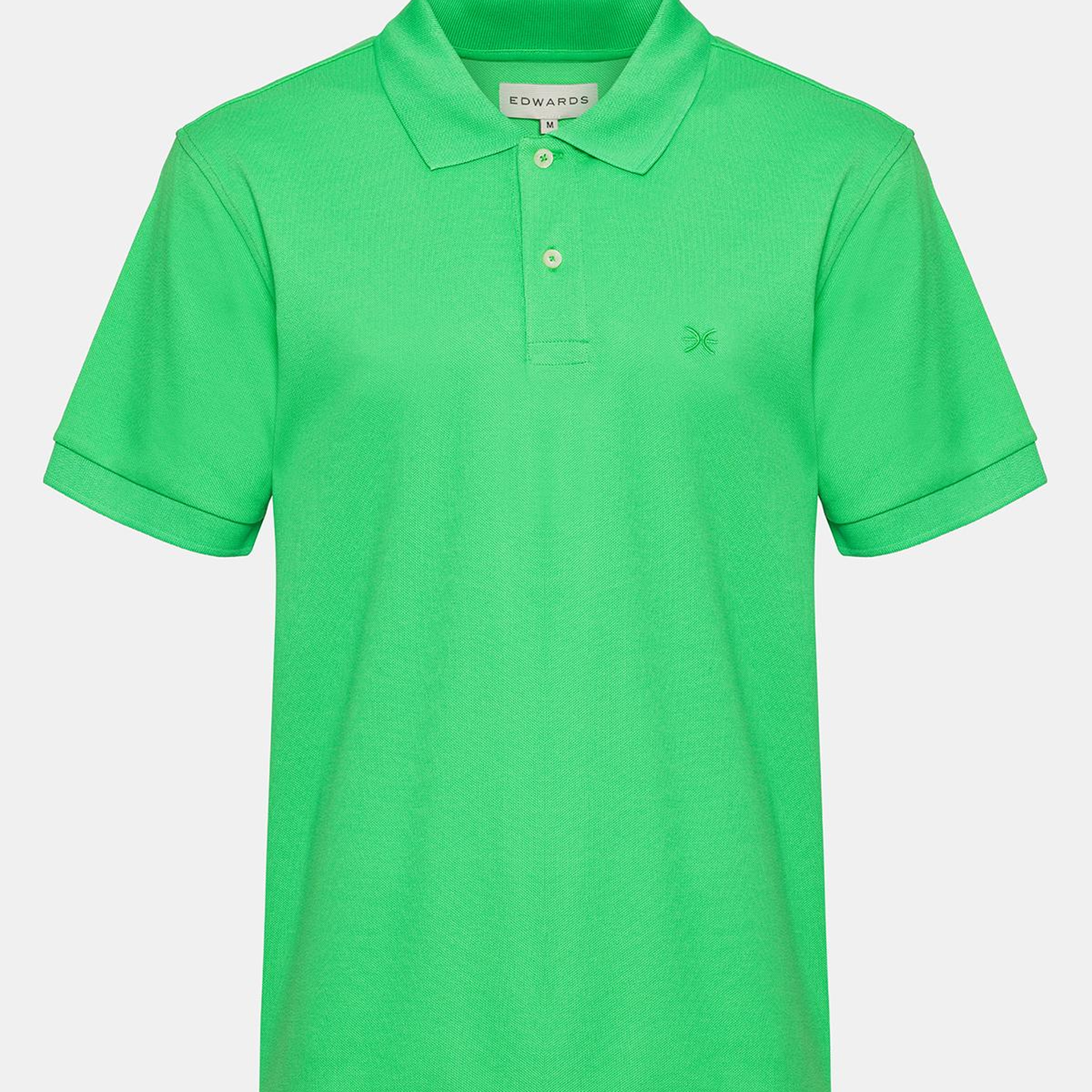 Erkek Yeşil Kısa Kollu Polo Yaka T-Shirt
