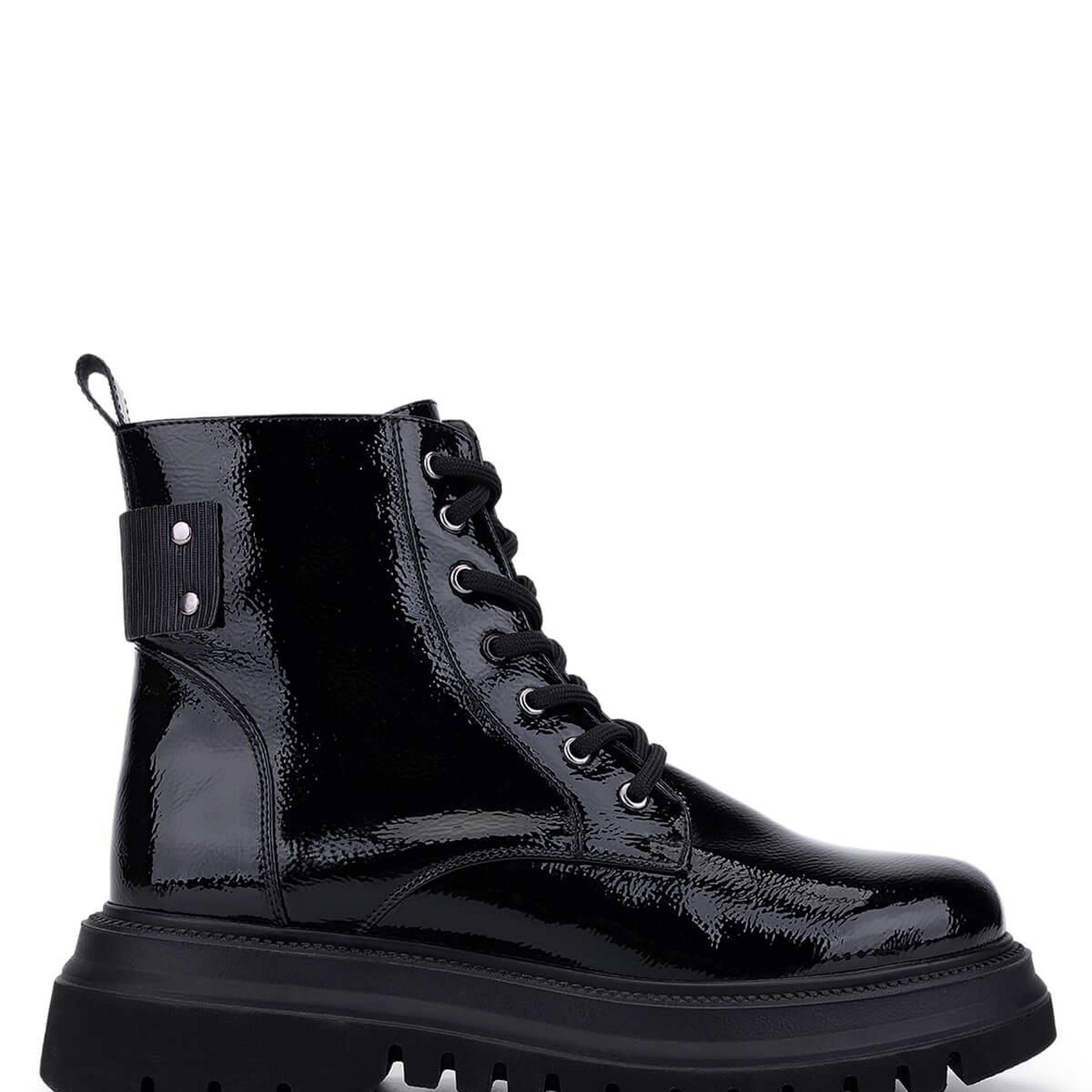 Tamer Tanca Kadın Vegan Siyah Rugan Casual Bot