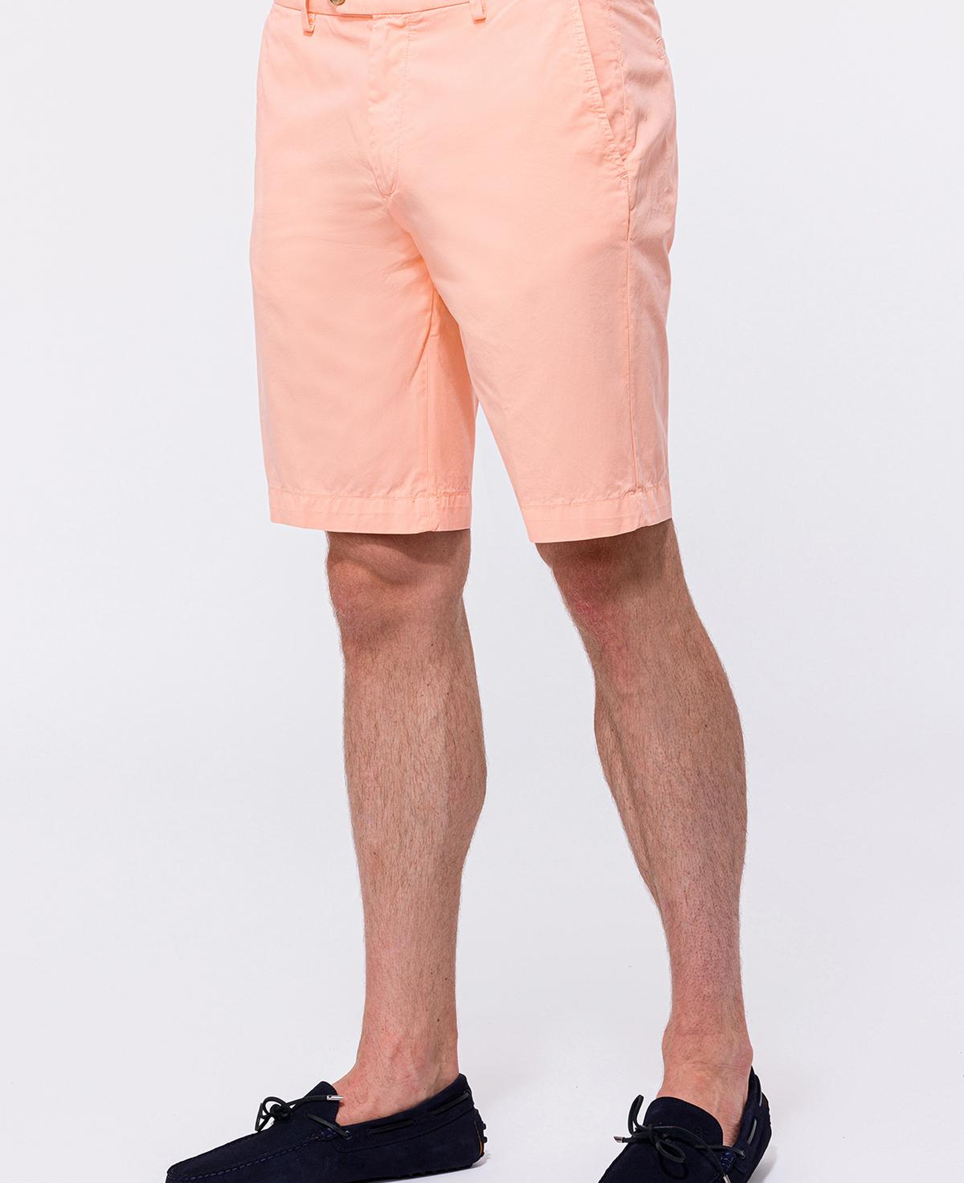 Erkek Pembe Chino Şort