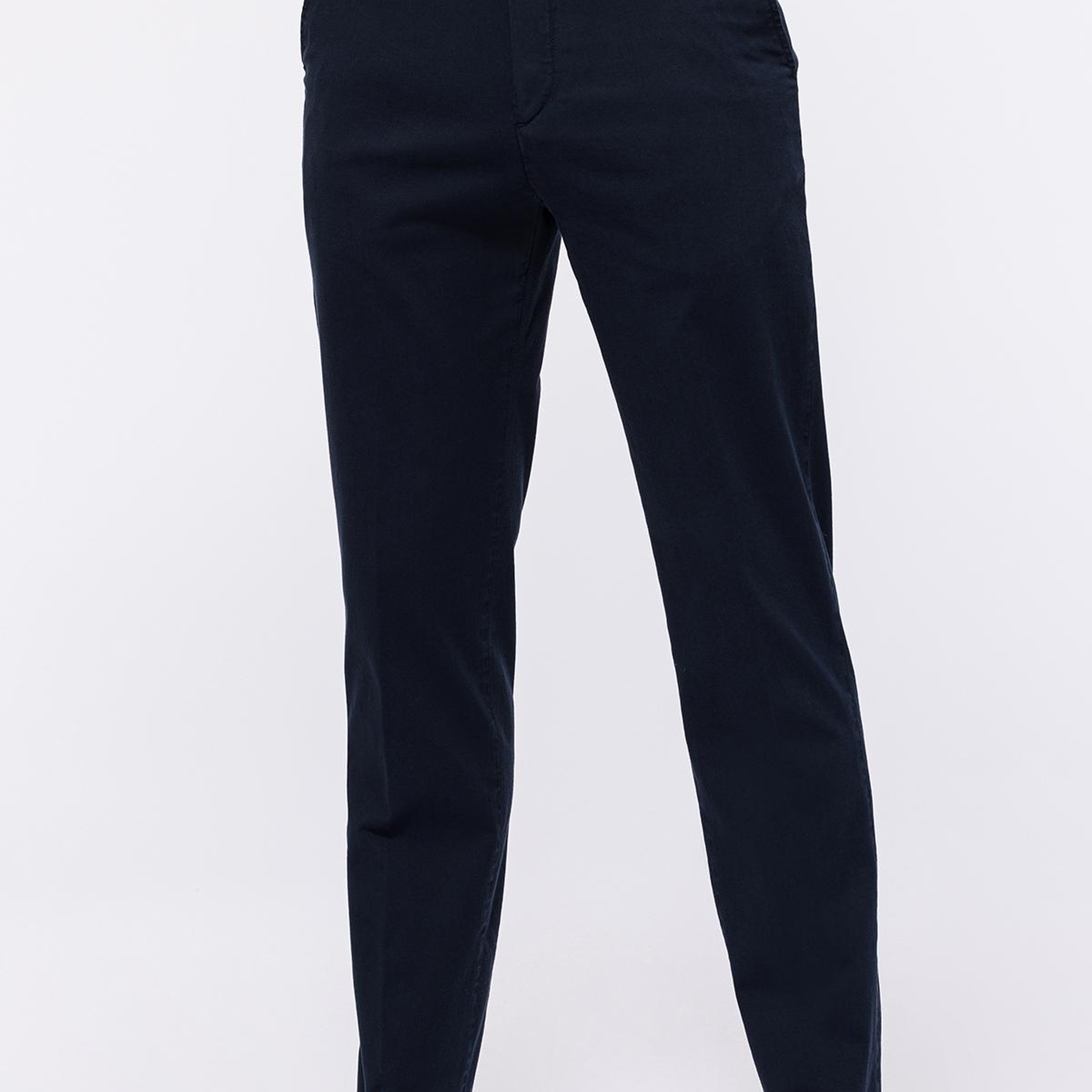 Erkek Lacivert Chino Pantolon