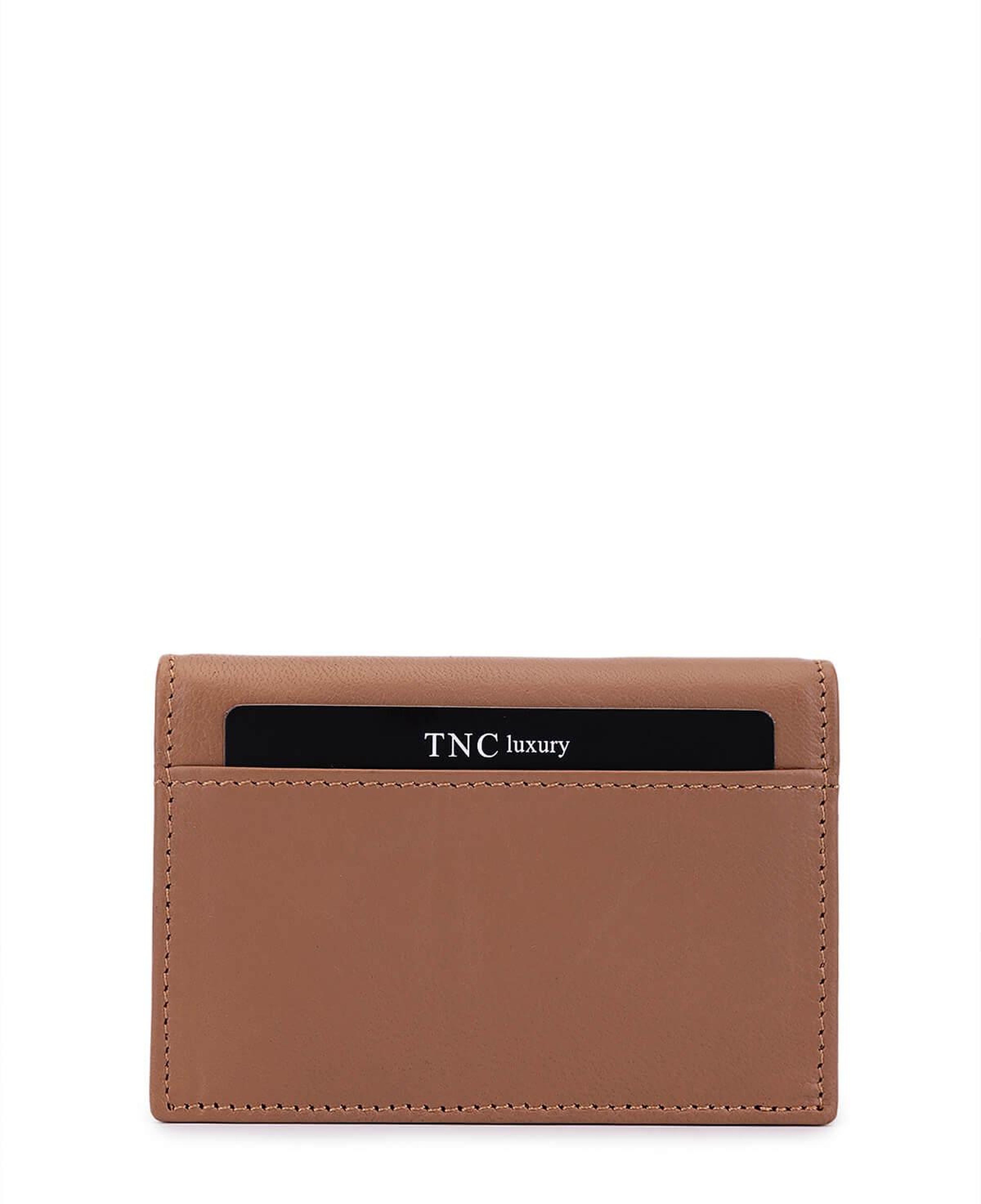 Tamer Tanca Unisex Hakiki Deri Bej Kartlık