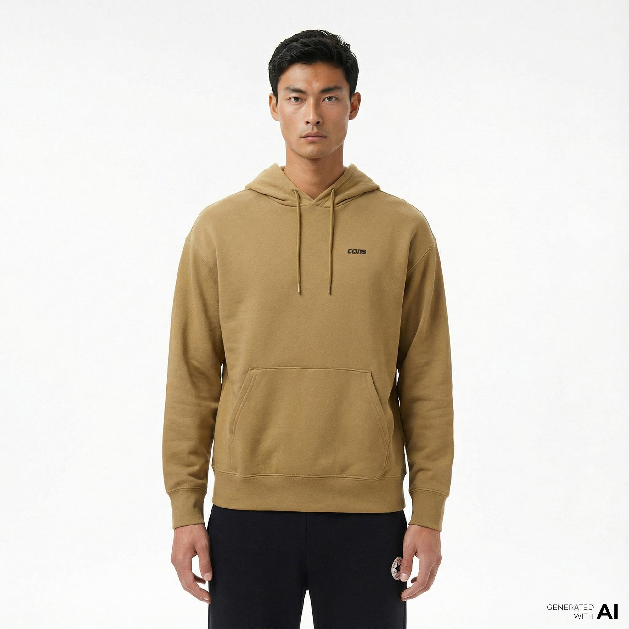 Converse Erkek Kahverengi Sweatshirt