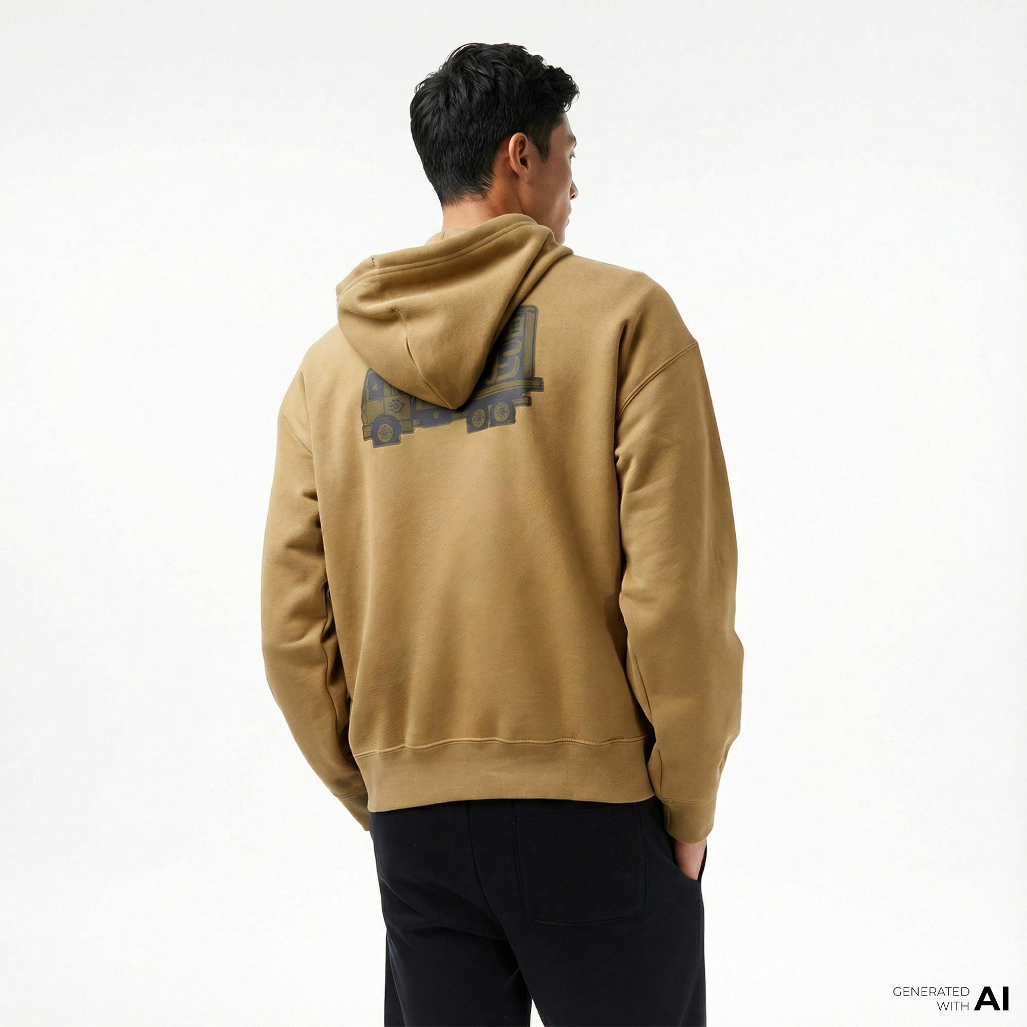 Converse Erkek Kahverengi Sweatshirt