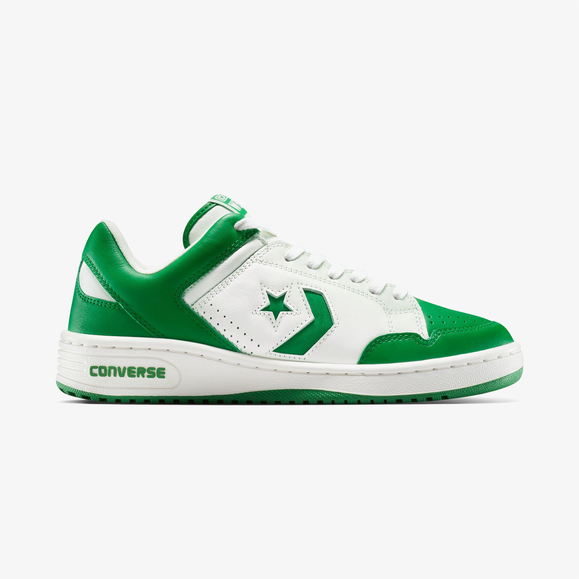 Converse Weapon Unisex Yeşil Deri Sneaker