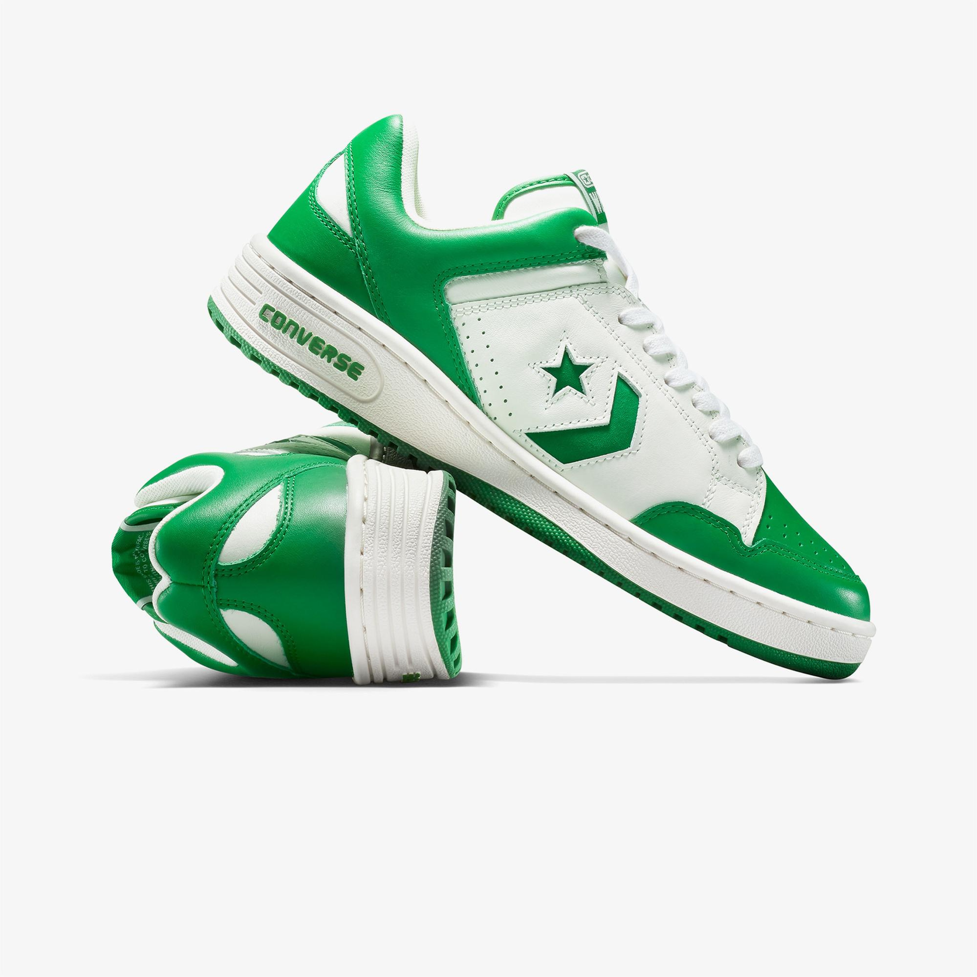 Converse Weapon Unisex Yeşil Deri Sneaker