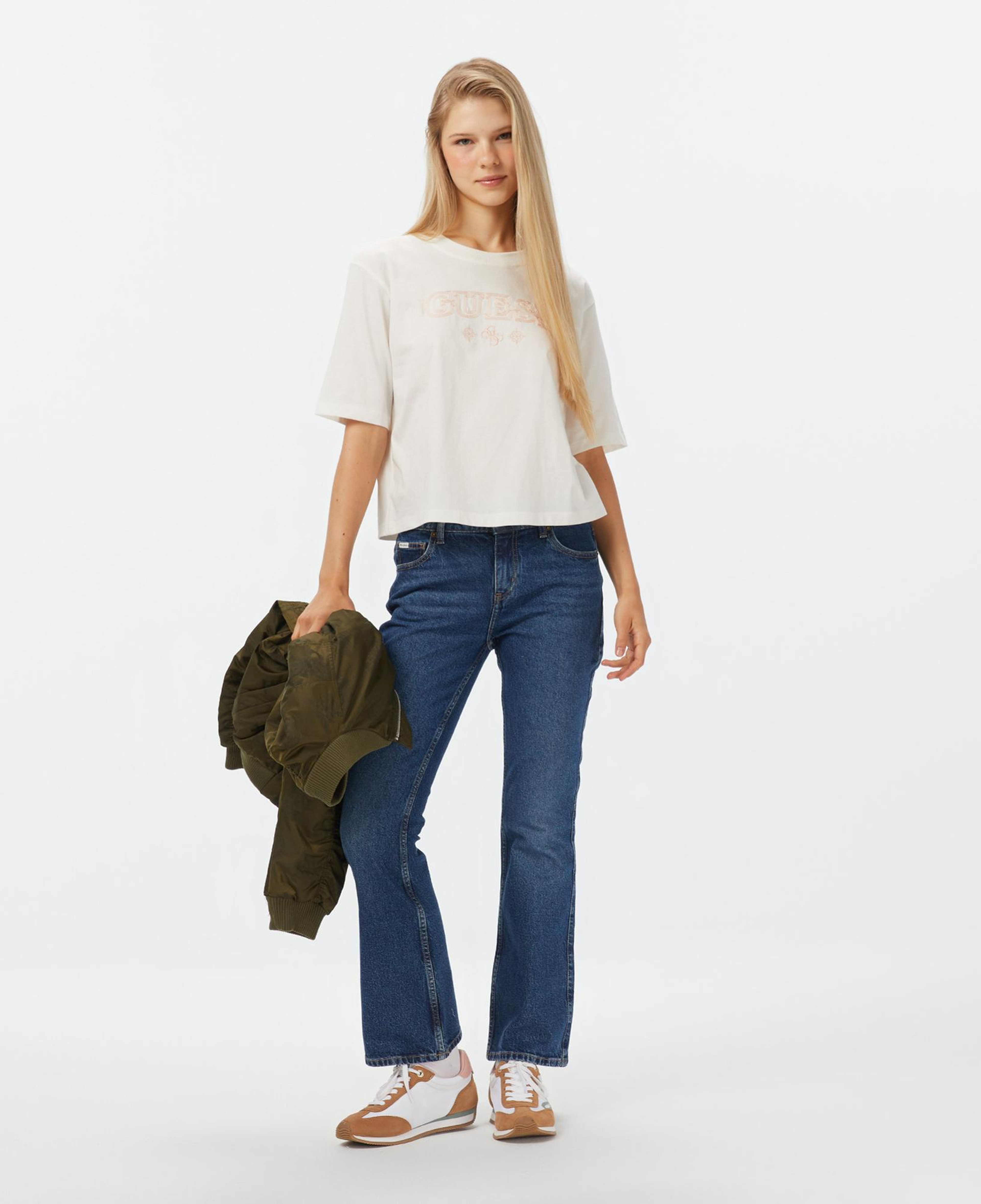 Guess G09 Regular Fit Kadın Mavi Jean