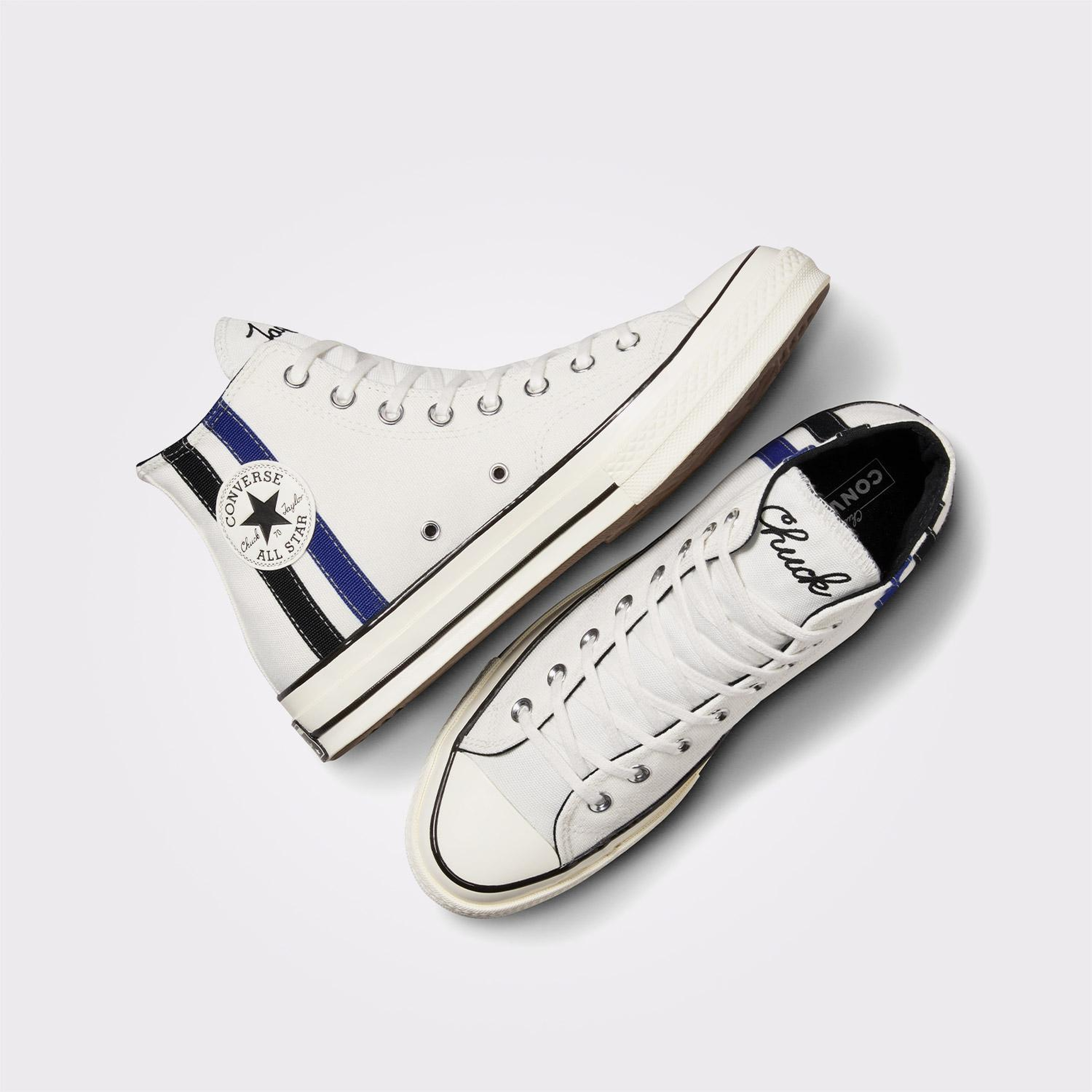 Converse Chuck 70 Archival Stripes Unisex Beyaz Sneaker