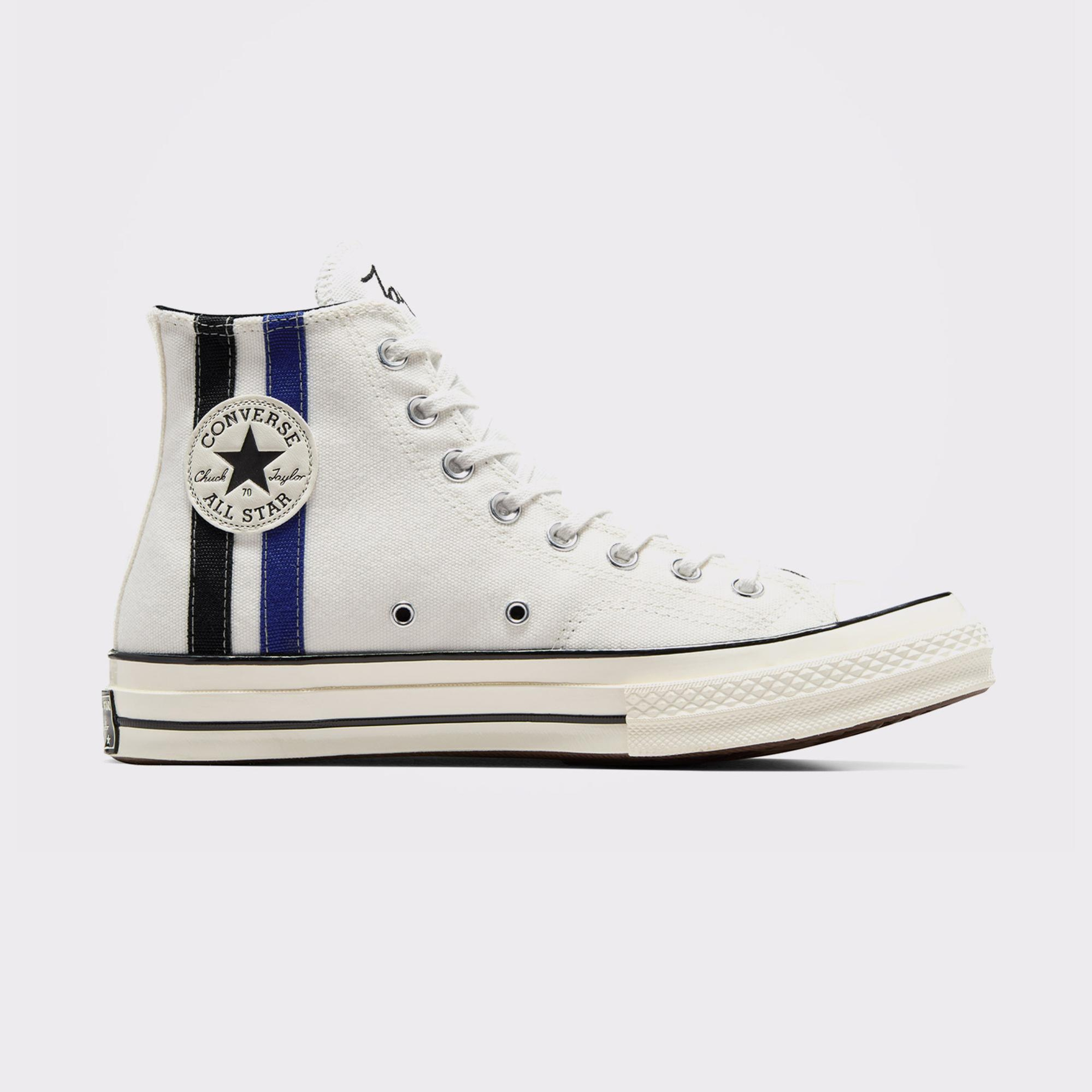 Converse Chuck 70 Archival Stripes Unisex Beyaz Sneaker