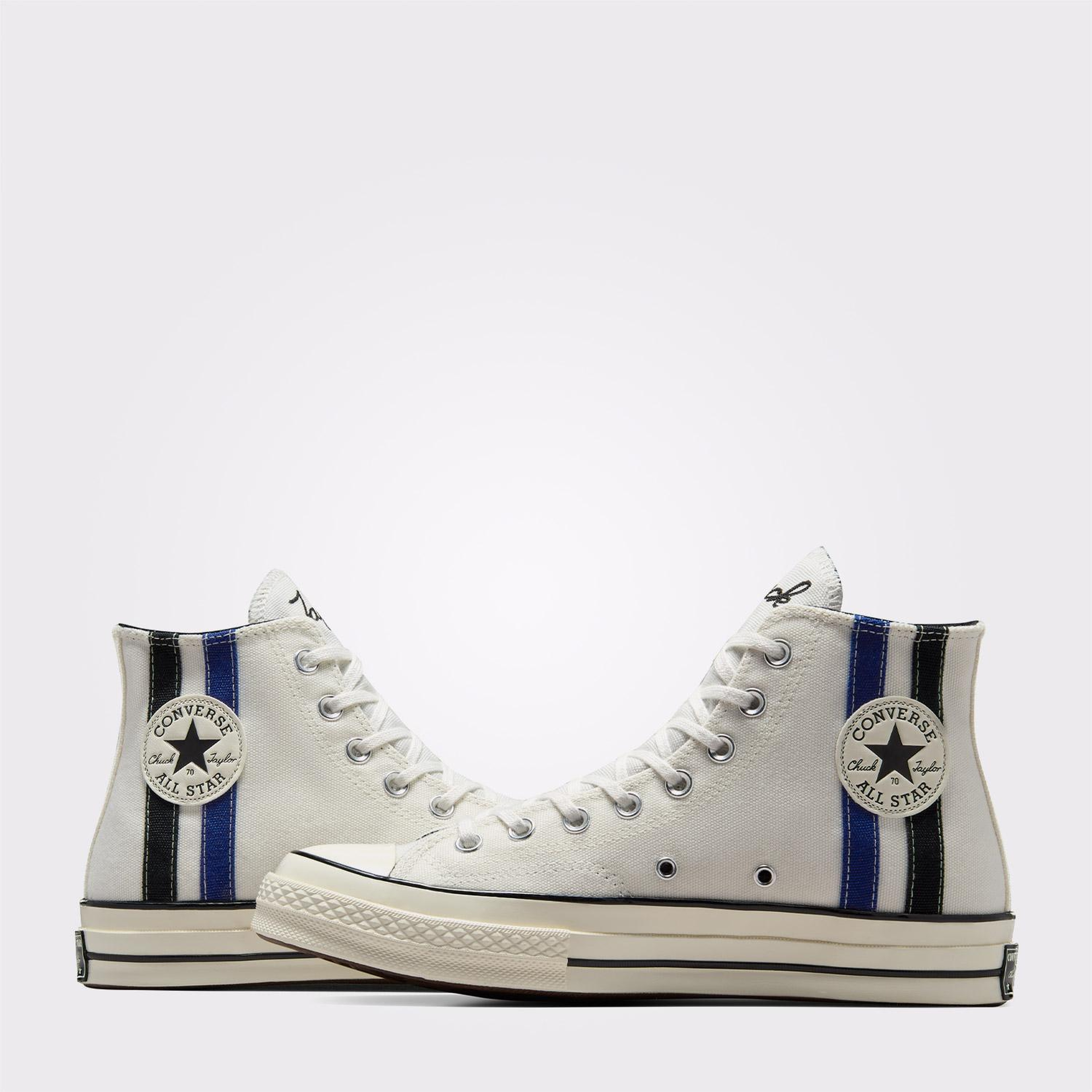 Converse Chuck 70 Archival Stripes Unisex Beyaz Sneaker