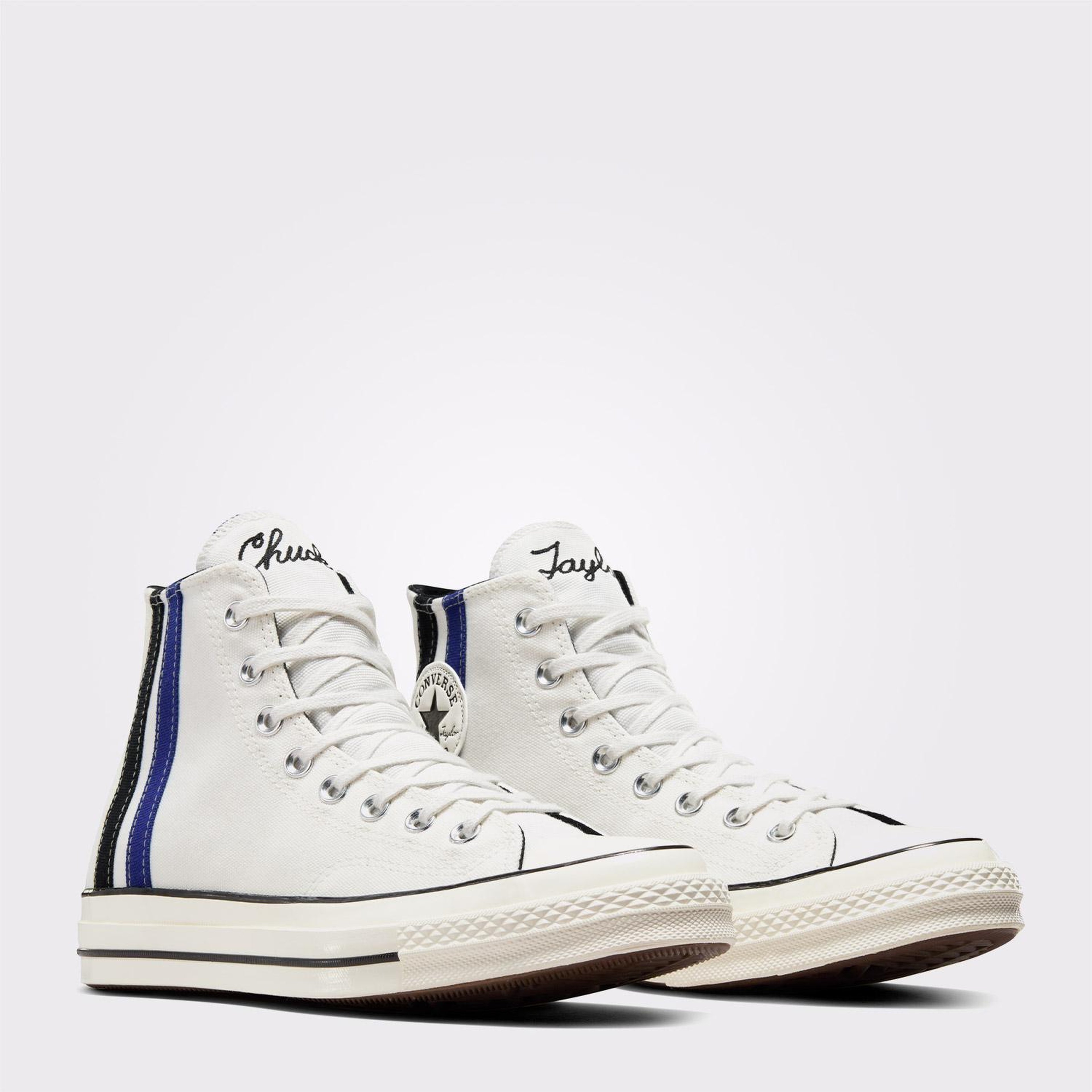 Converse Chuck 70 Archival Stripes Unisex Beyaz Sneaker