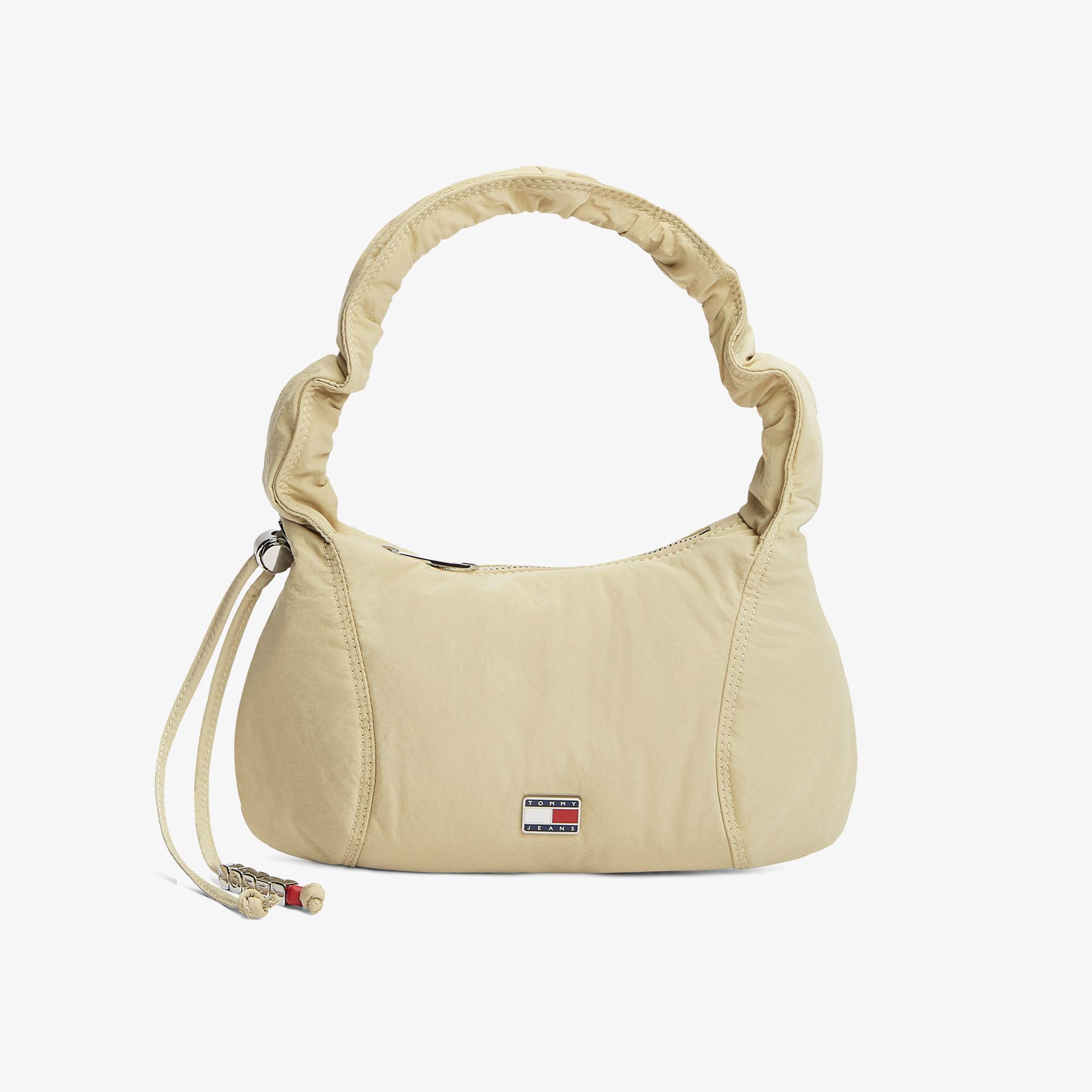 Tommy Hilfiger Casual Kadın Bej Omuz Çantası