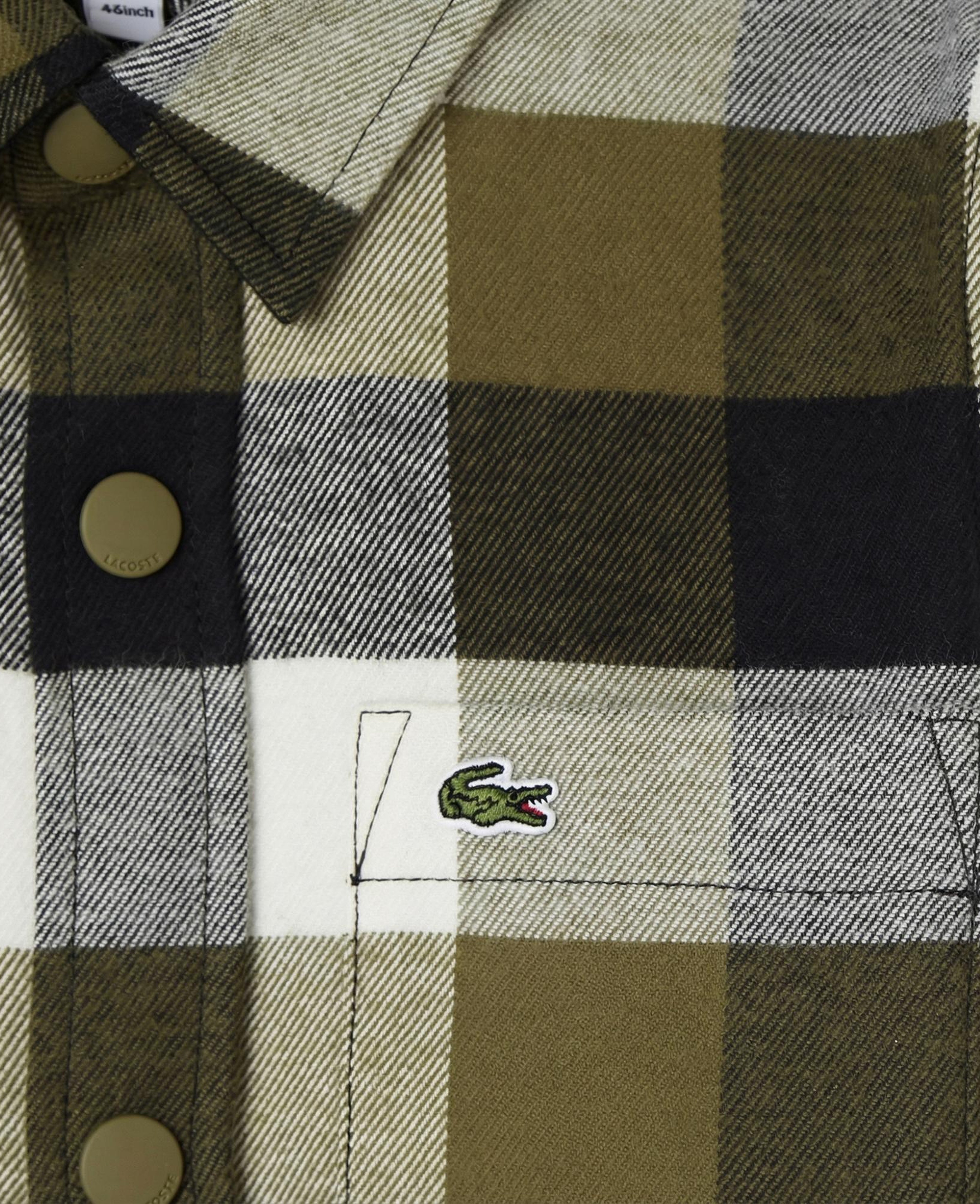 Lacoste Çocuk Haki Gömlek