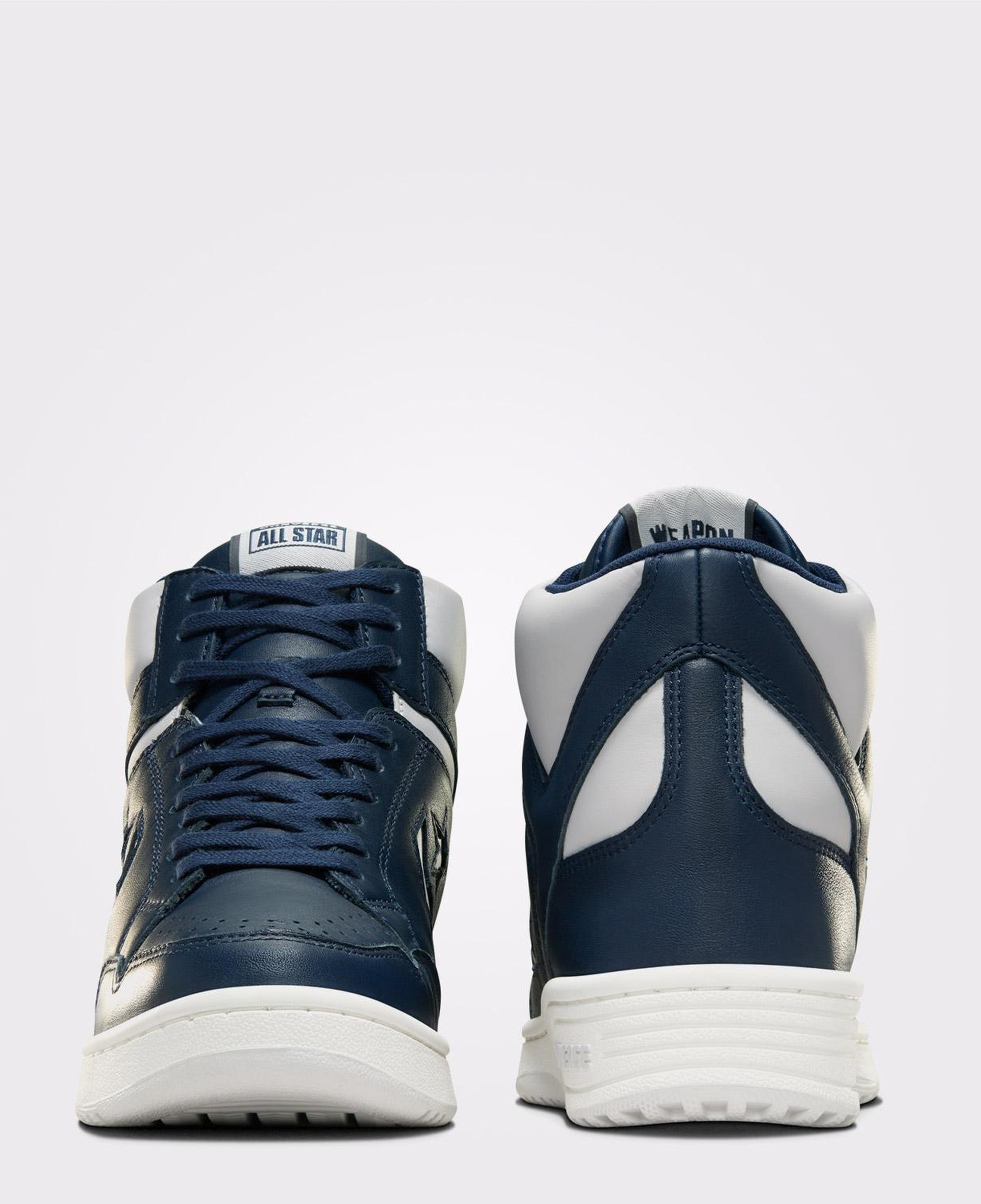 Converse Weapon Unisex Lacivert Deri Sneaker