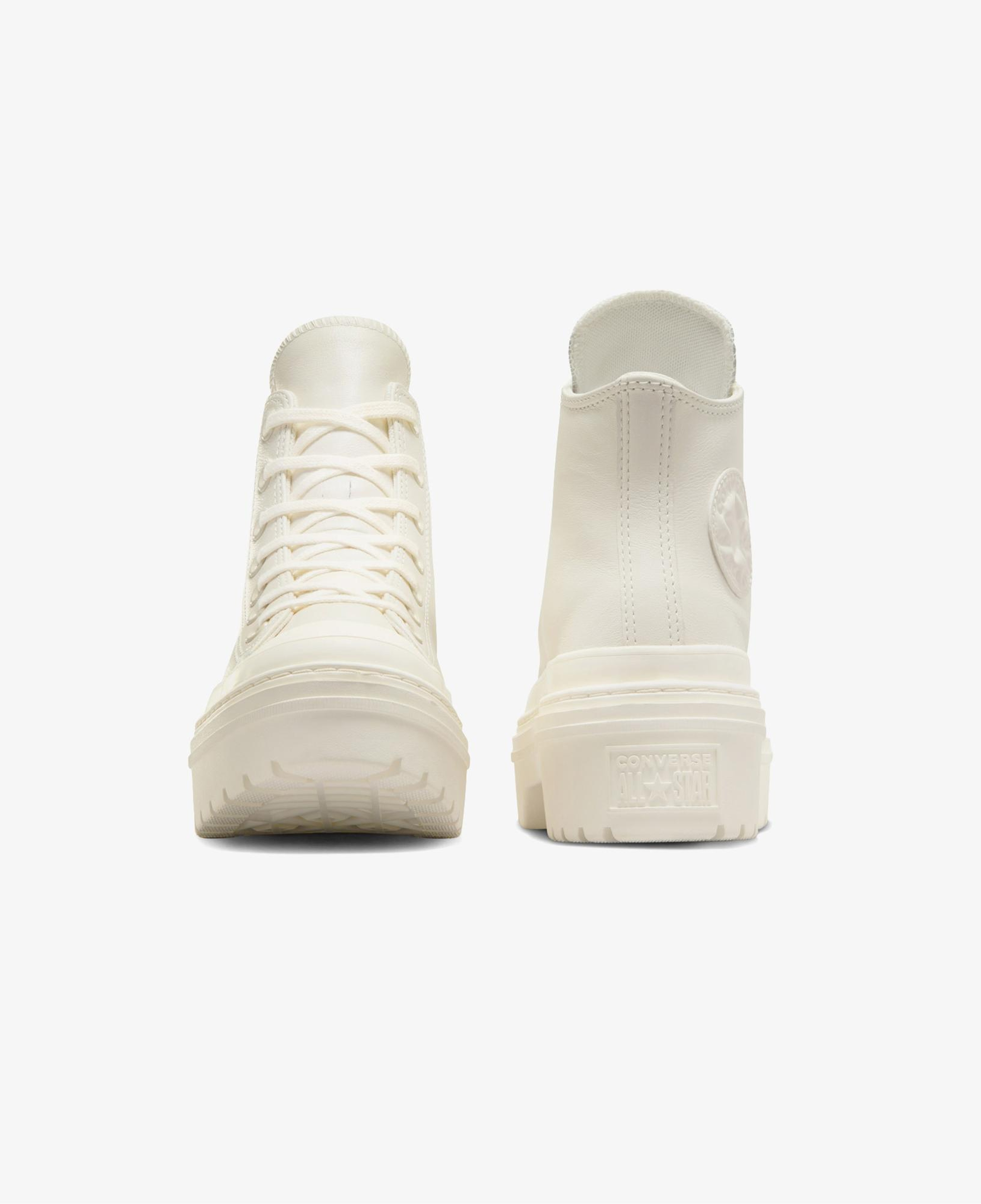 Converse Chuck Taylor All Star Lugged Heel Kadın Bej Deri Platform Bot