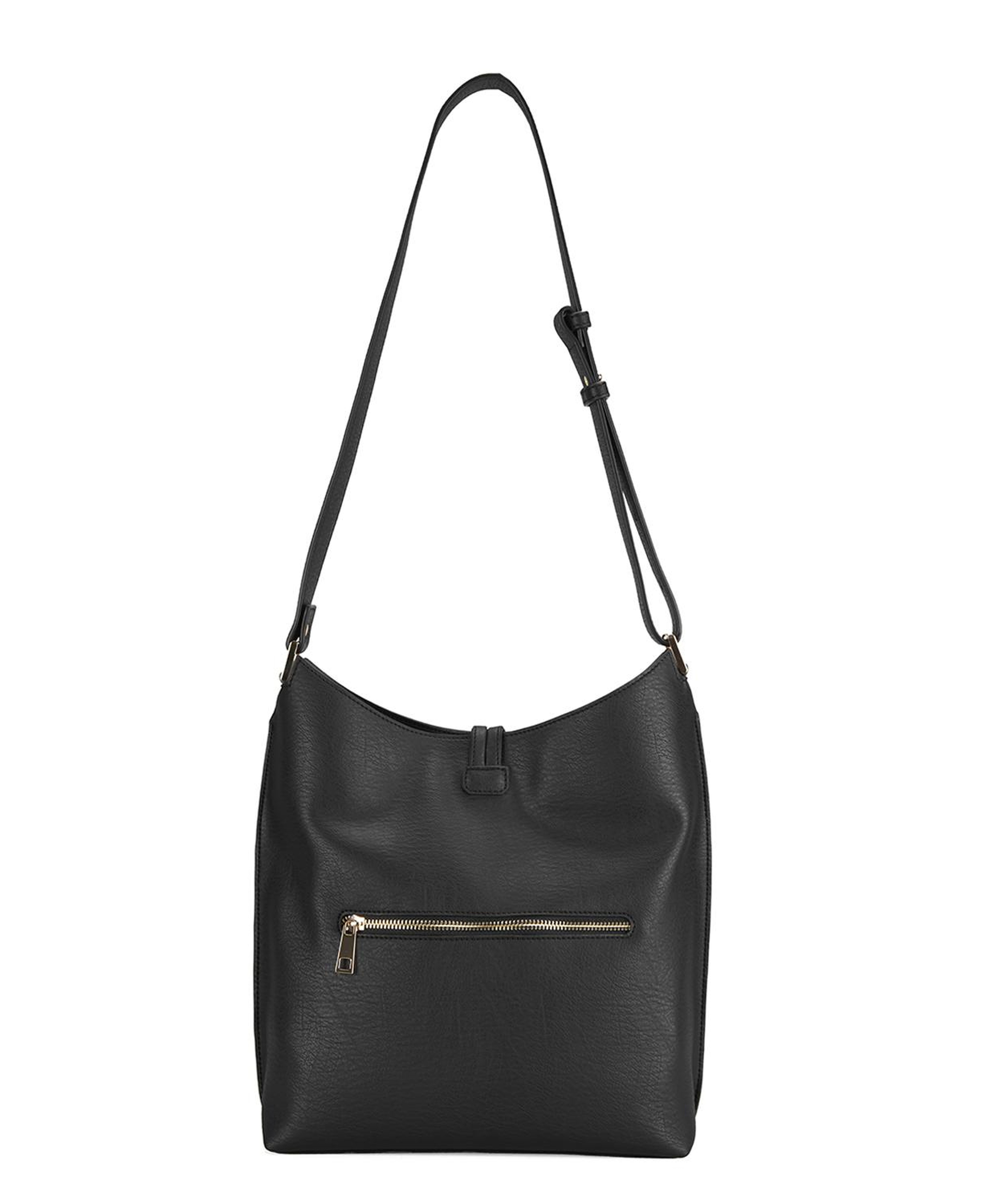 Linao Siyah Kadın Omuz Çantası