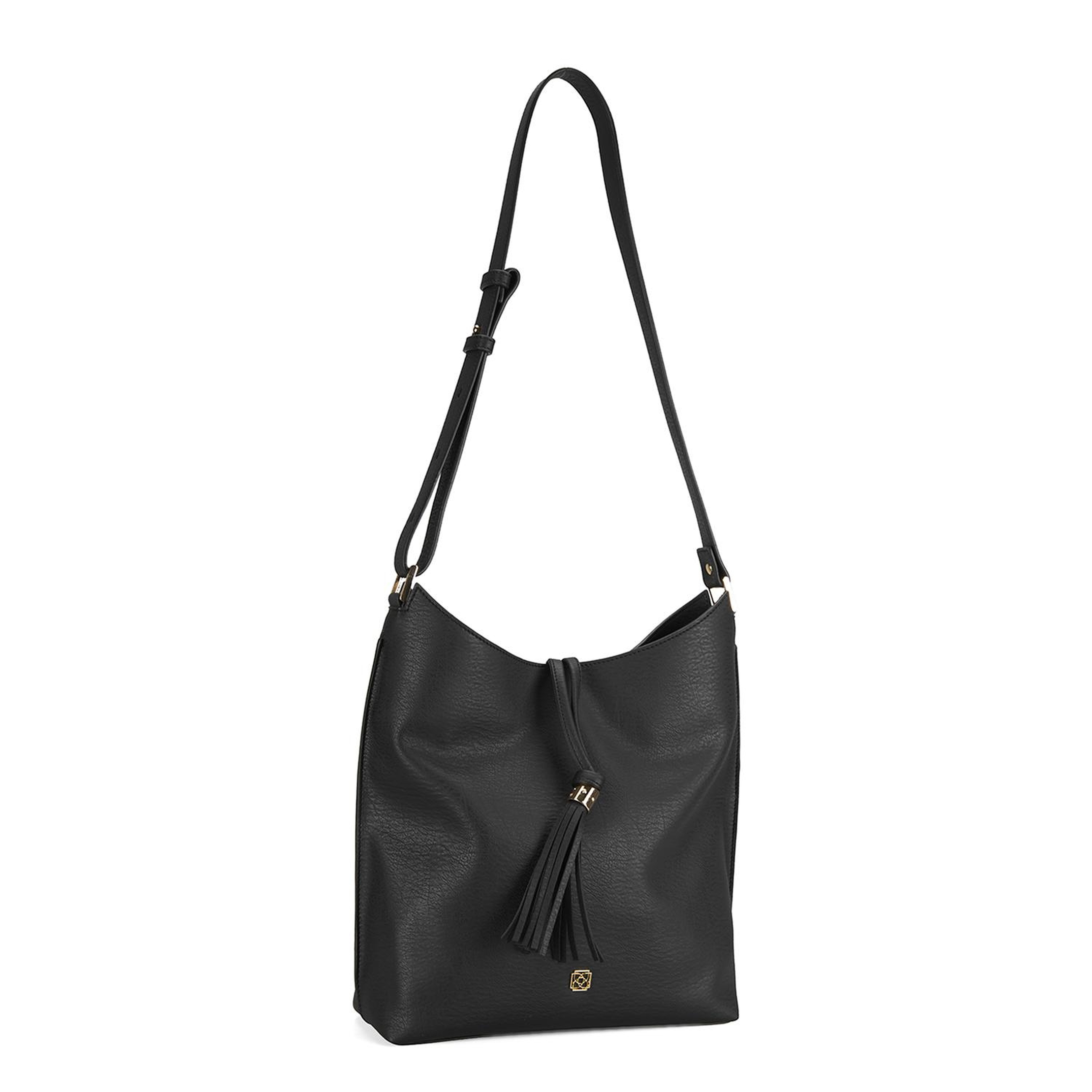 Linao Siyah Kadın Omuz Çantası