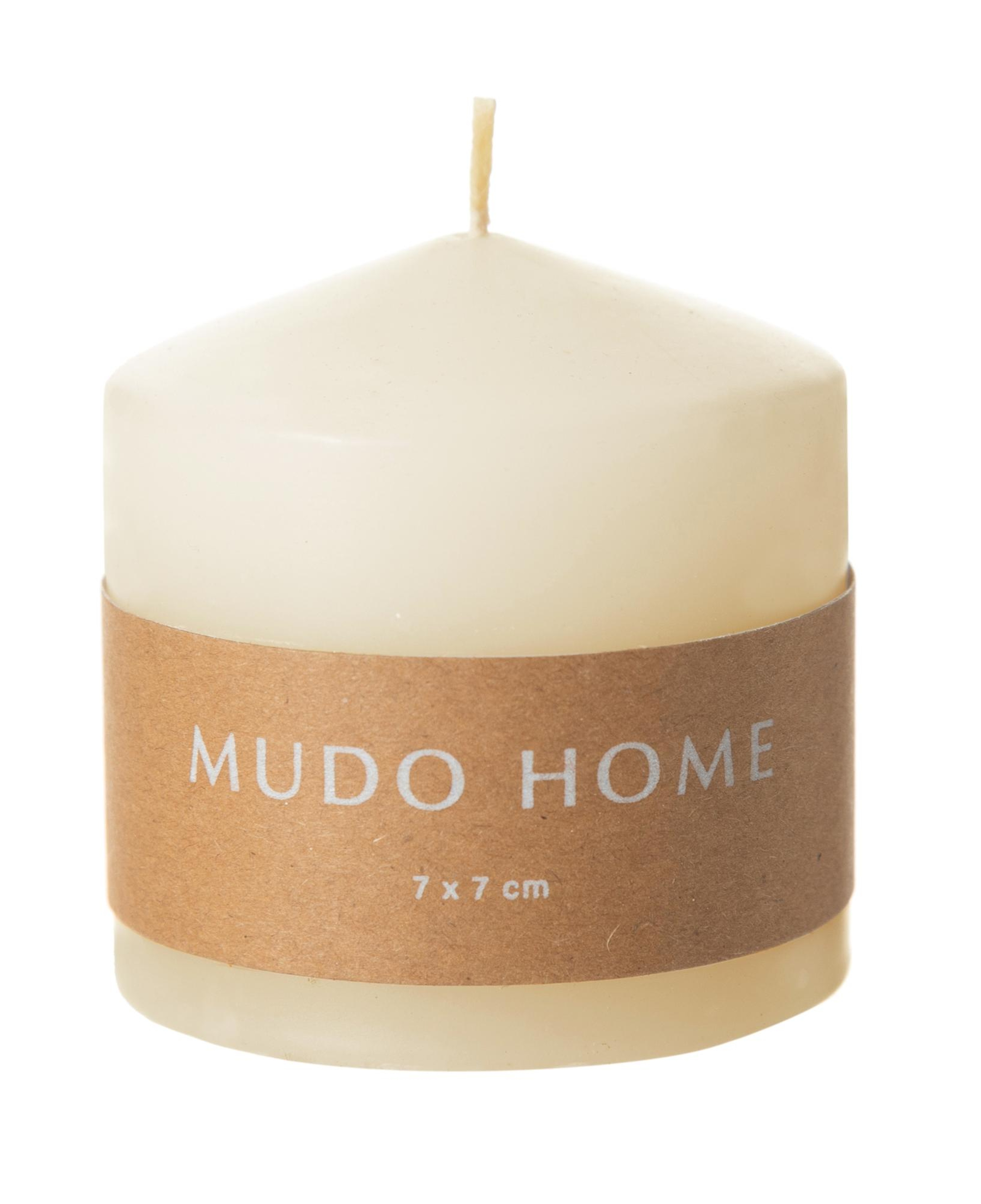 SÜTUN MUM KREM 7X7CM