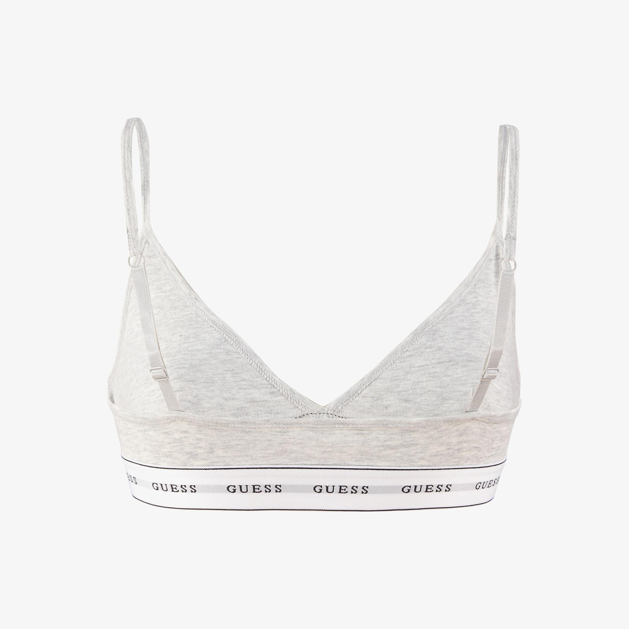 Guess Carrie Triangle Kadın Gri Sütyen