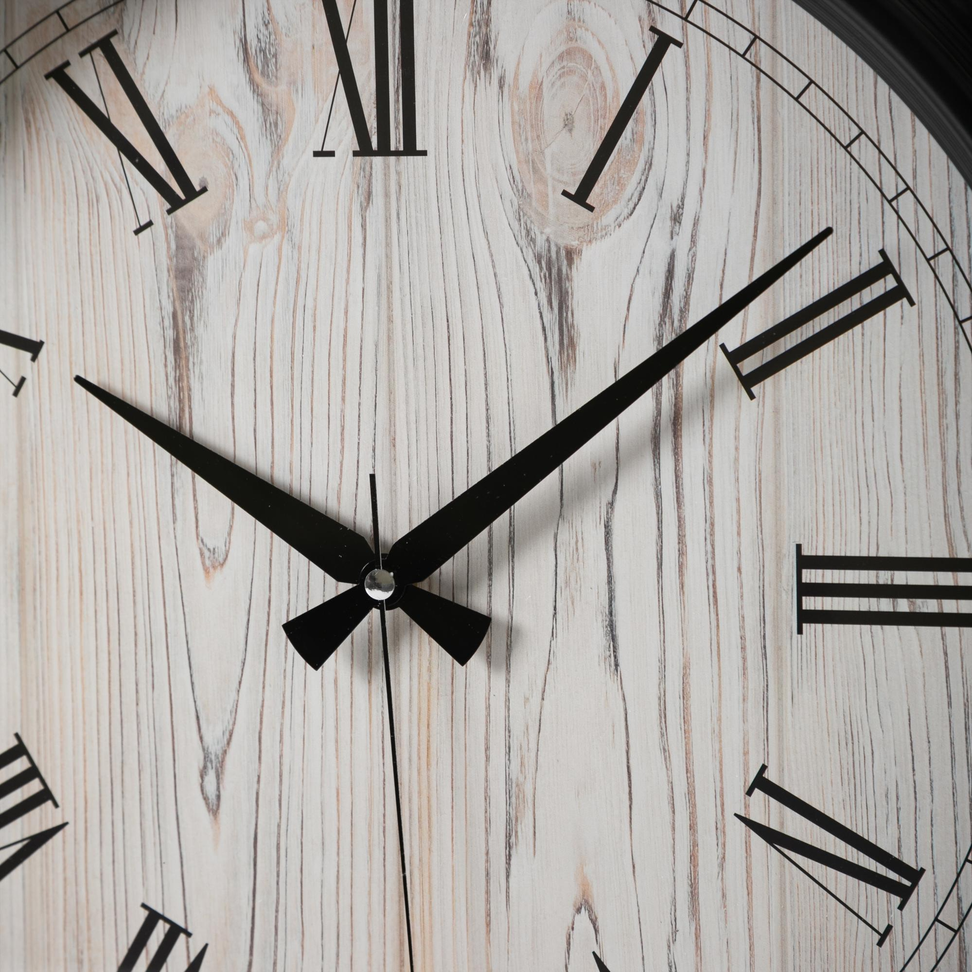 LISBON DUVAR SAATİ SİYAH 46CM