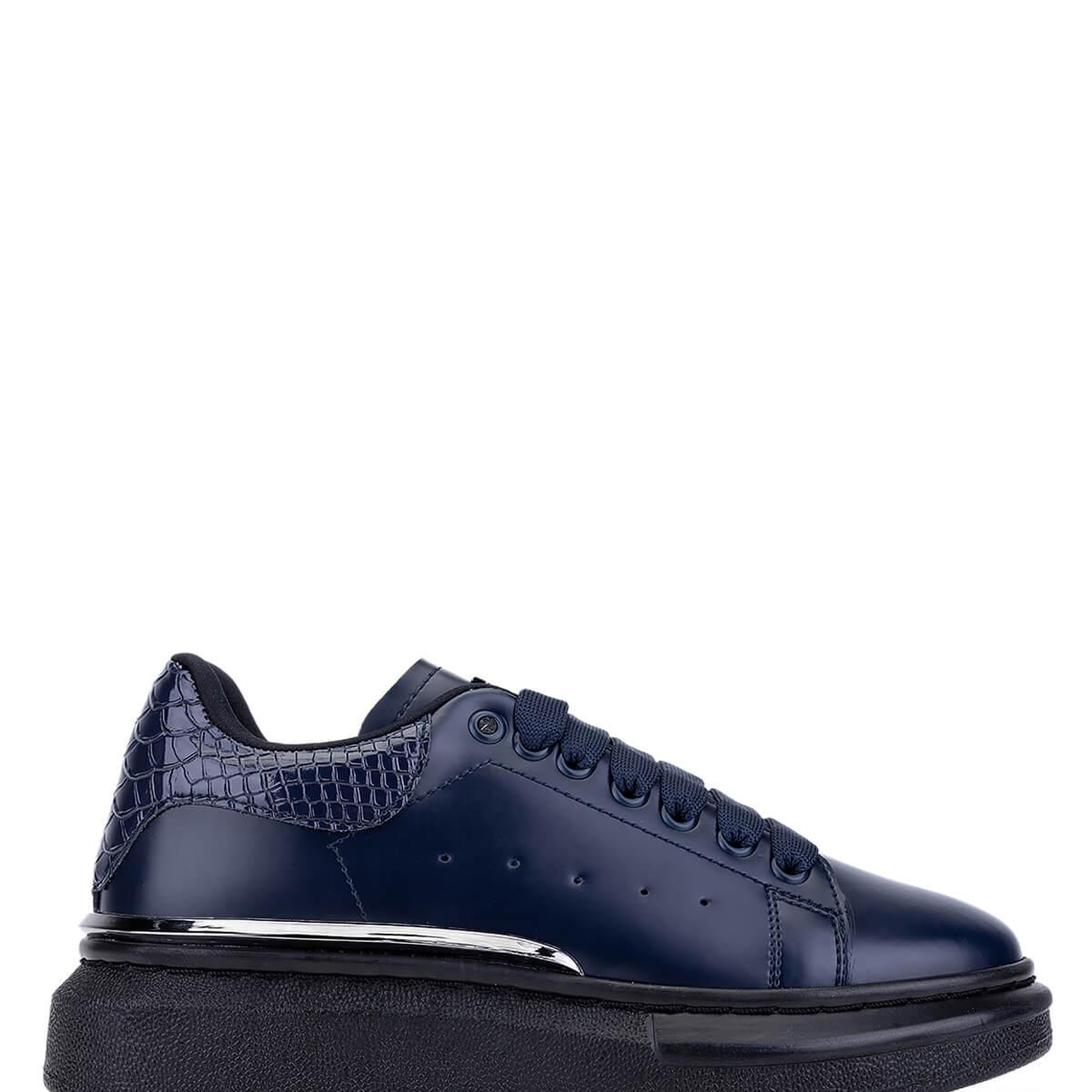 Tamer Tanca Kadın Suni Deri Lacivert Sneakers & Spor Ayakkabı