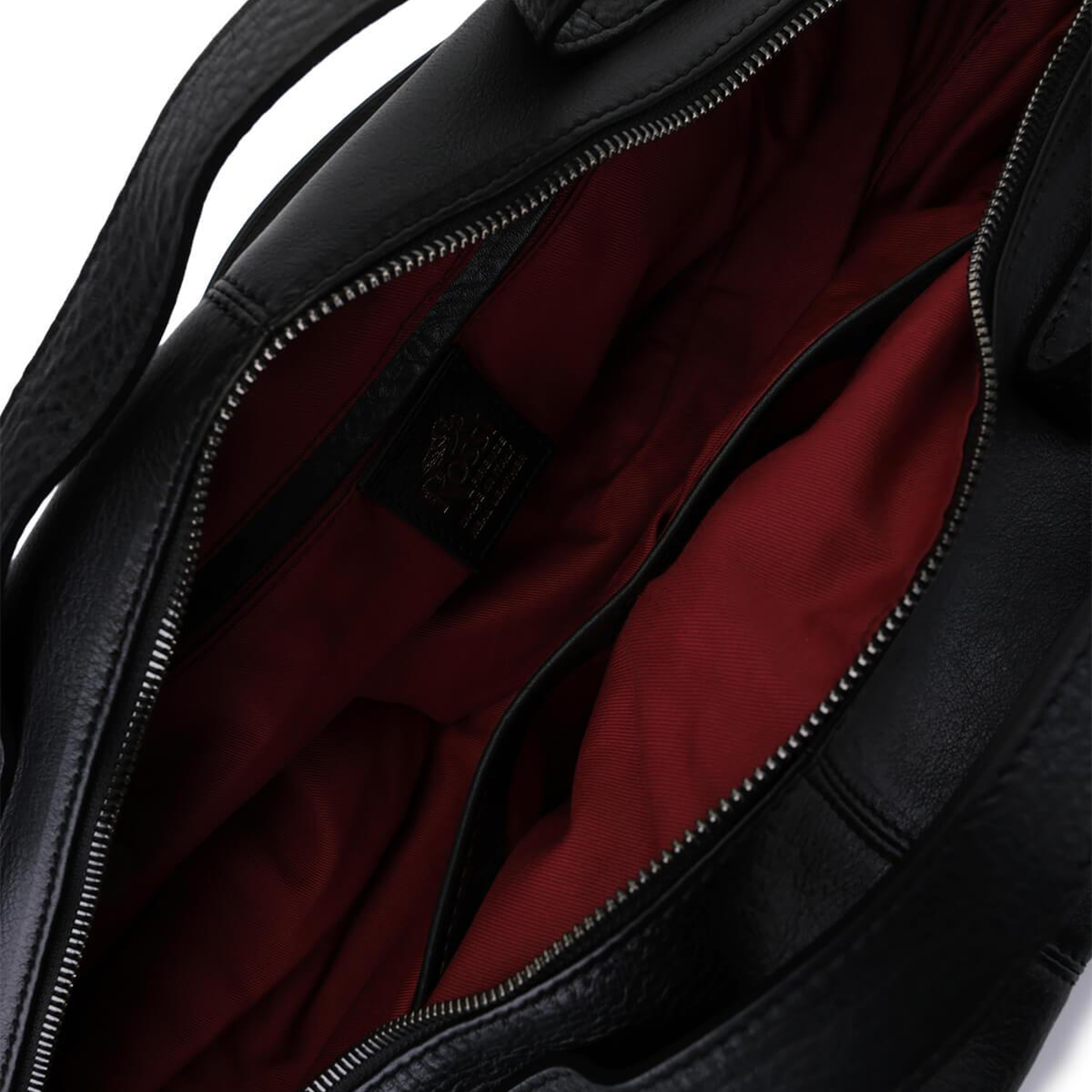Bruno Rossi Bag Unisex Hakiki Deri Siyah Sırt & El Çantası