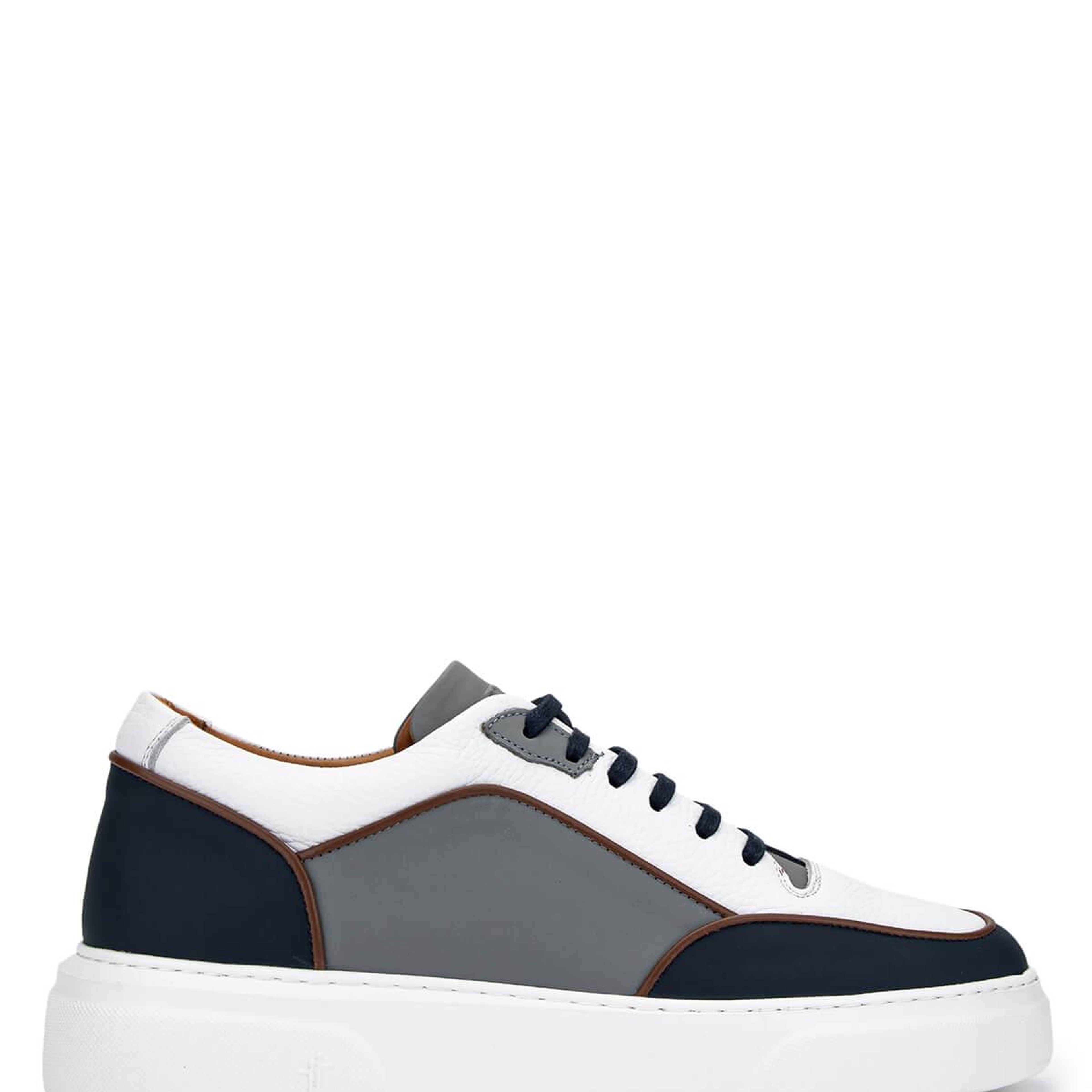 Tamer Tanca Erkek Hakiki Deri Beyaz Sneakers & Spor Ayakkabı
