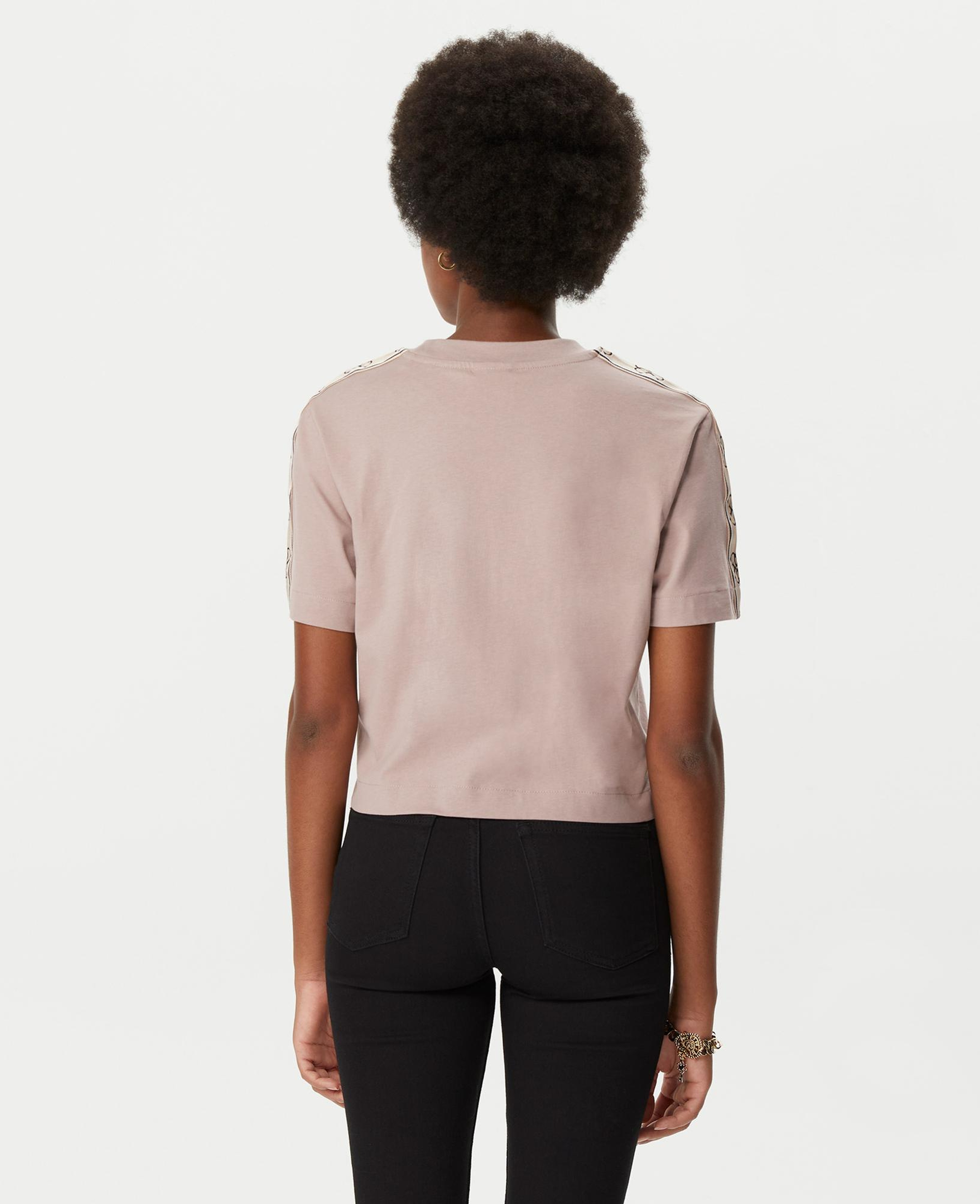 Guess Britney Kadın Pembe Crop T-Shirt