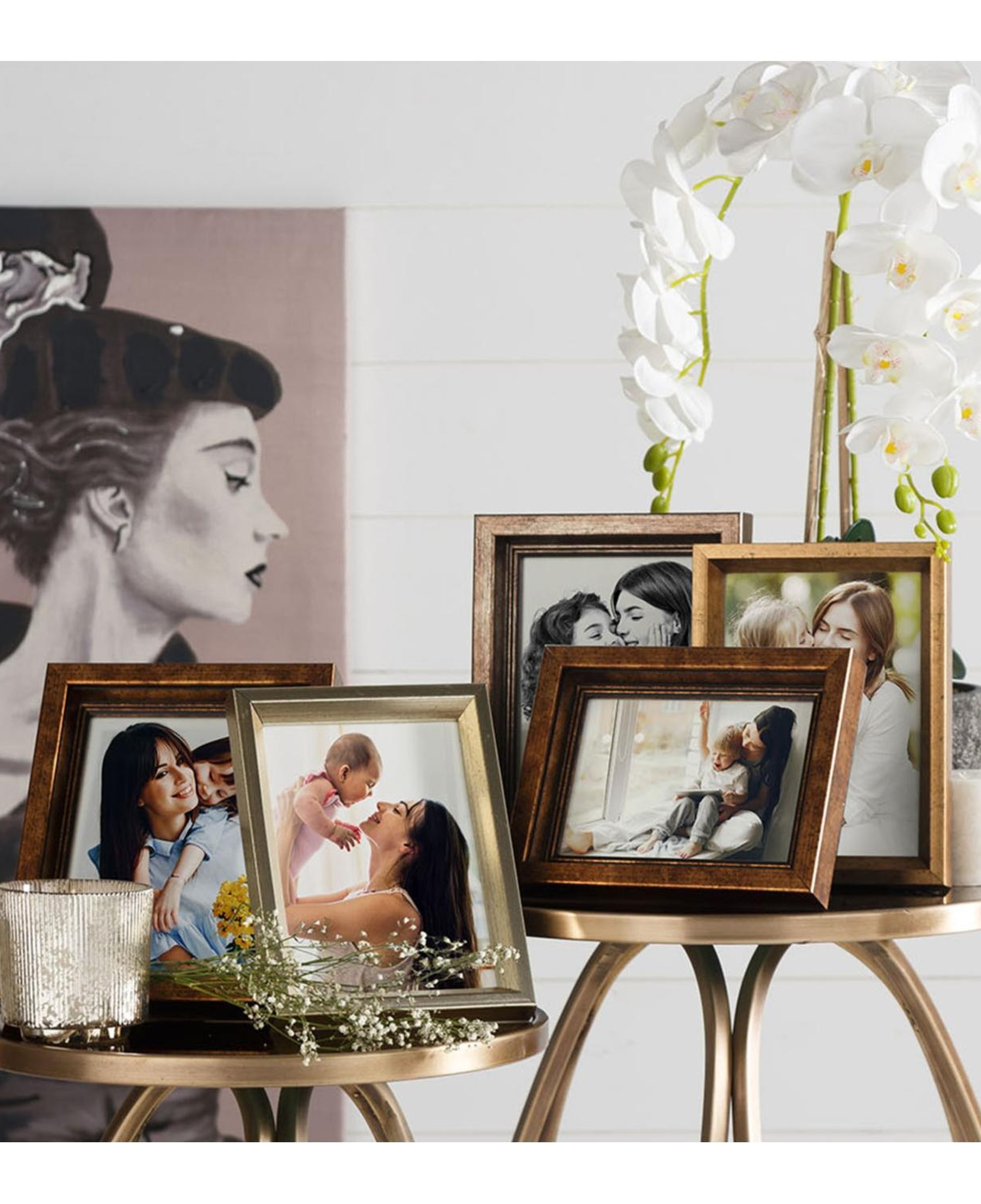 OLIVIA 13x18 FOTOĞRAF ÇERÇEVESİ ALTIN