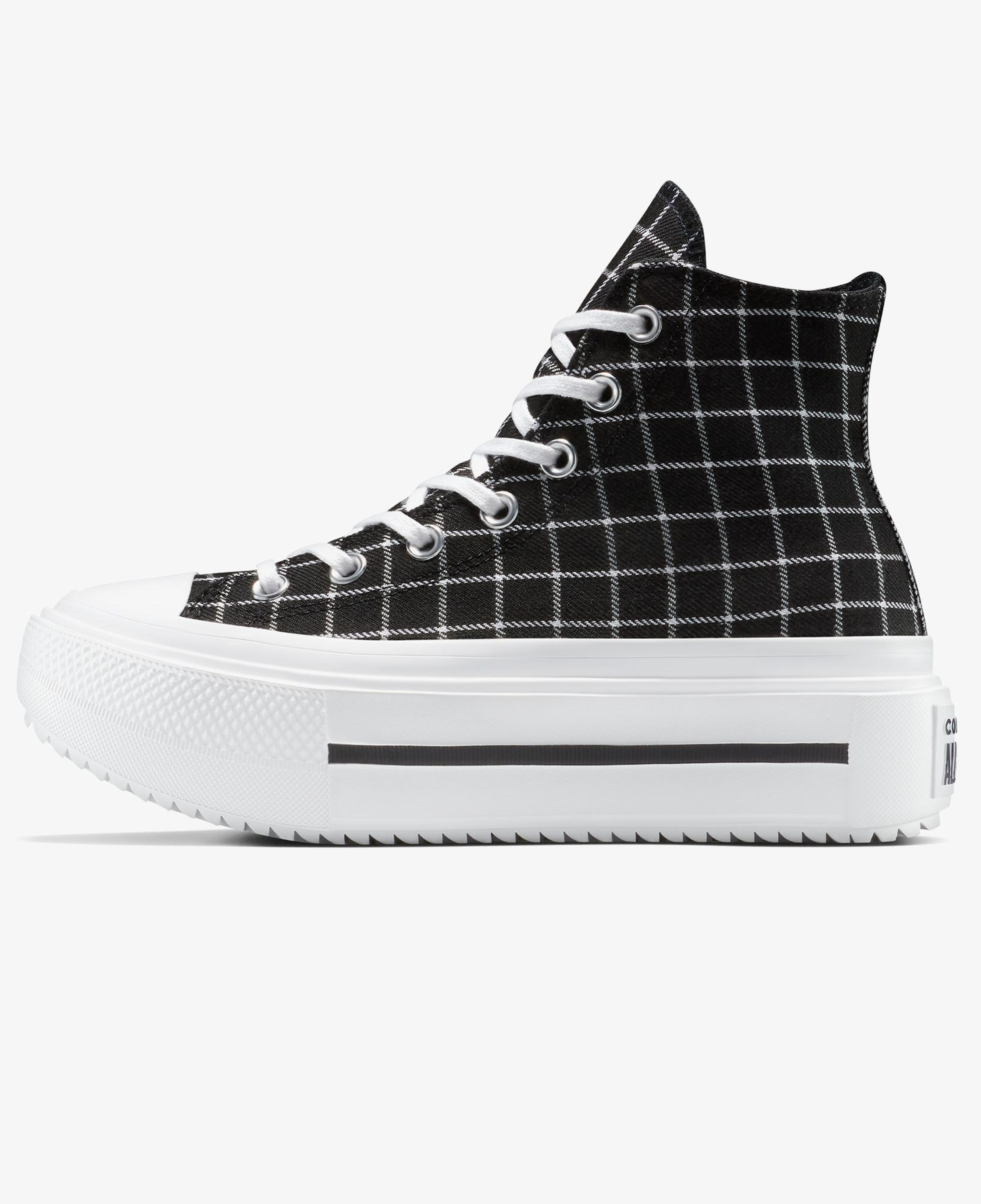 Converse Chuck Taylor All Star Lift Double Stack Unisex Siyah Sneaker