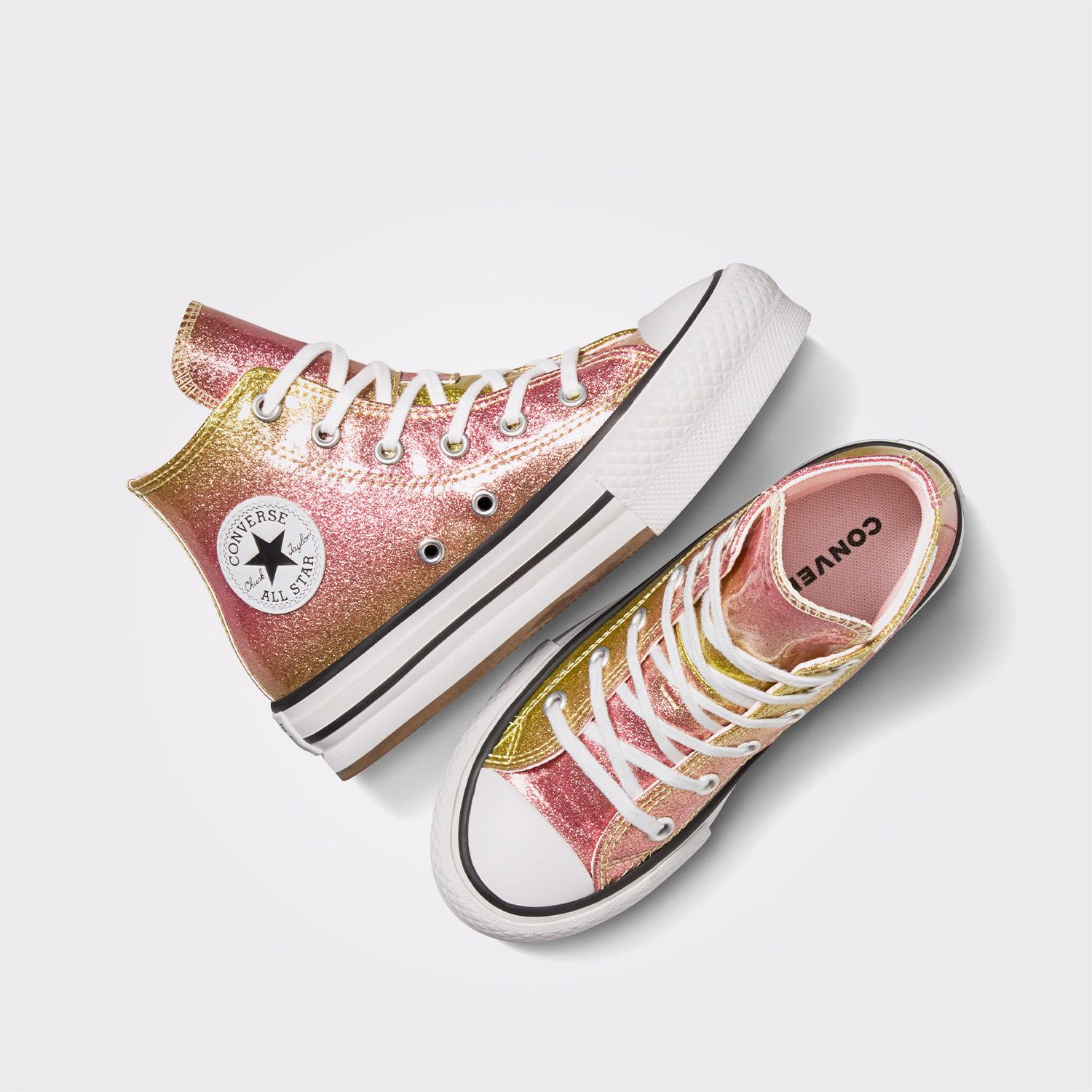 Converse Chuck Taylor All Star EVA Lift Platform Çocuk Renkli Platform Sneaker