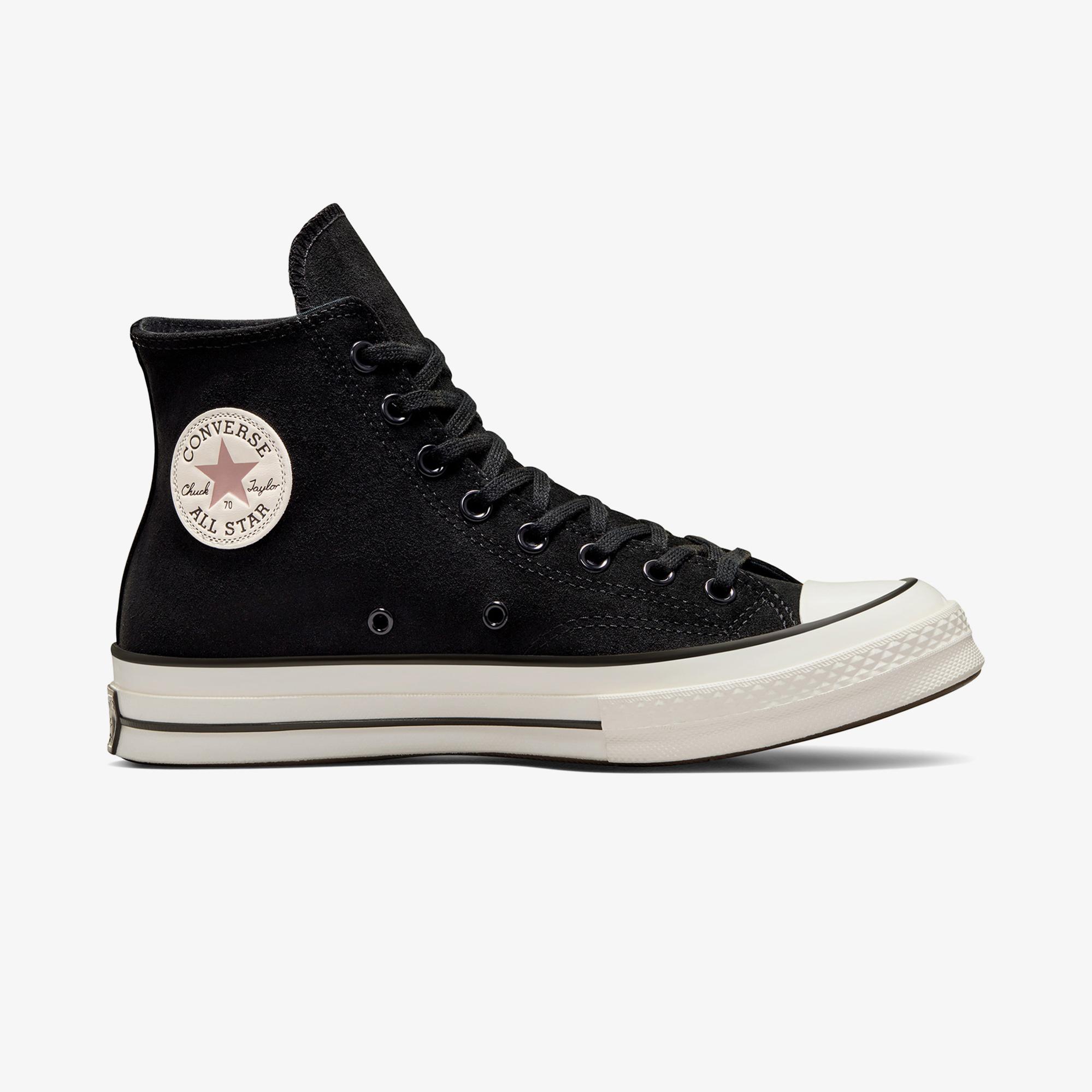 Converse Chuck 70 Unisex Siyah Süet Sneaker