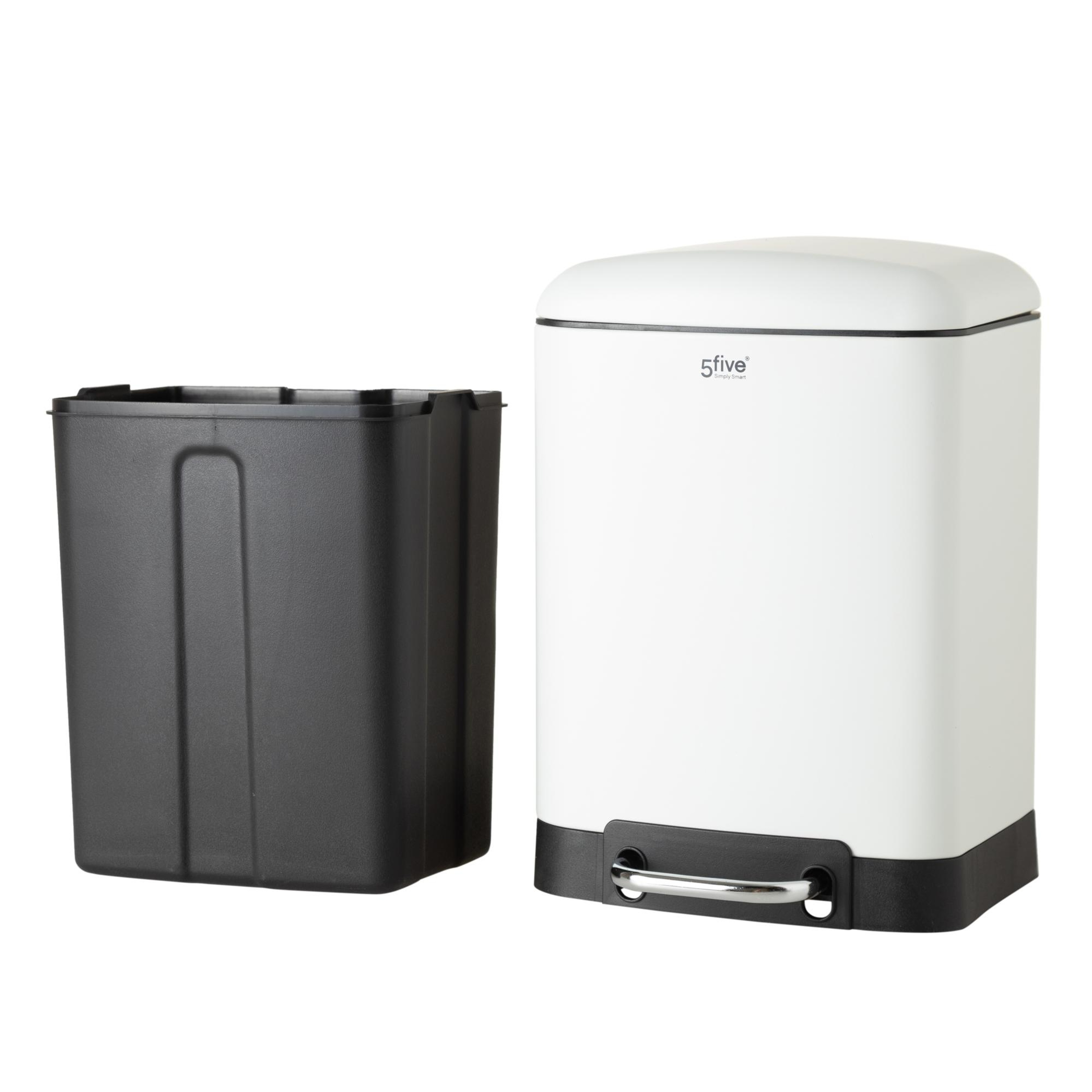 5FIVE BOHO ÇÖP KOVASI BEYAZ 6 LT