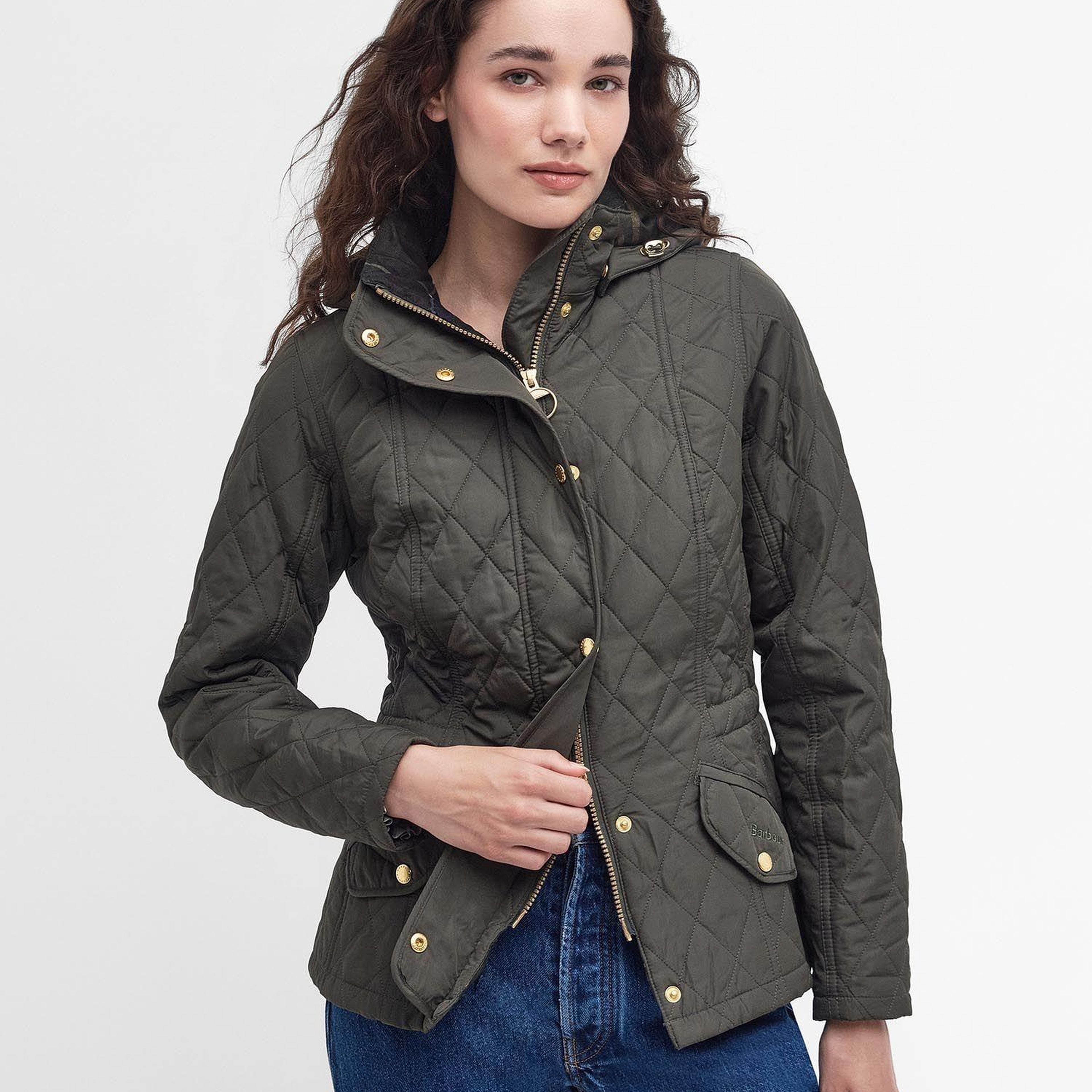 Barbour Kadın Millfire Quilt Kapitone Ceket
