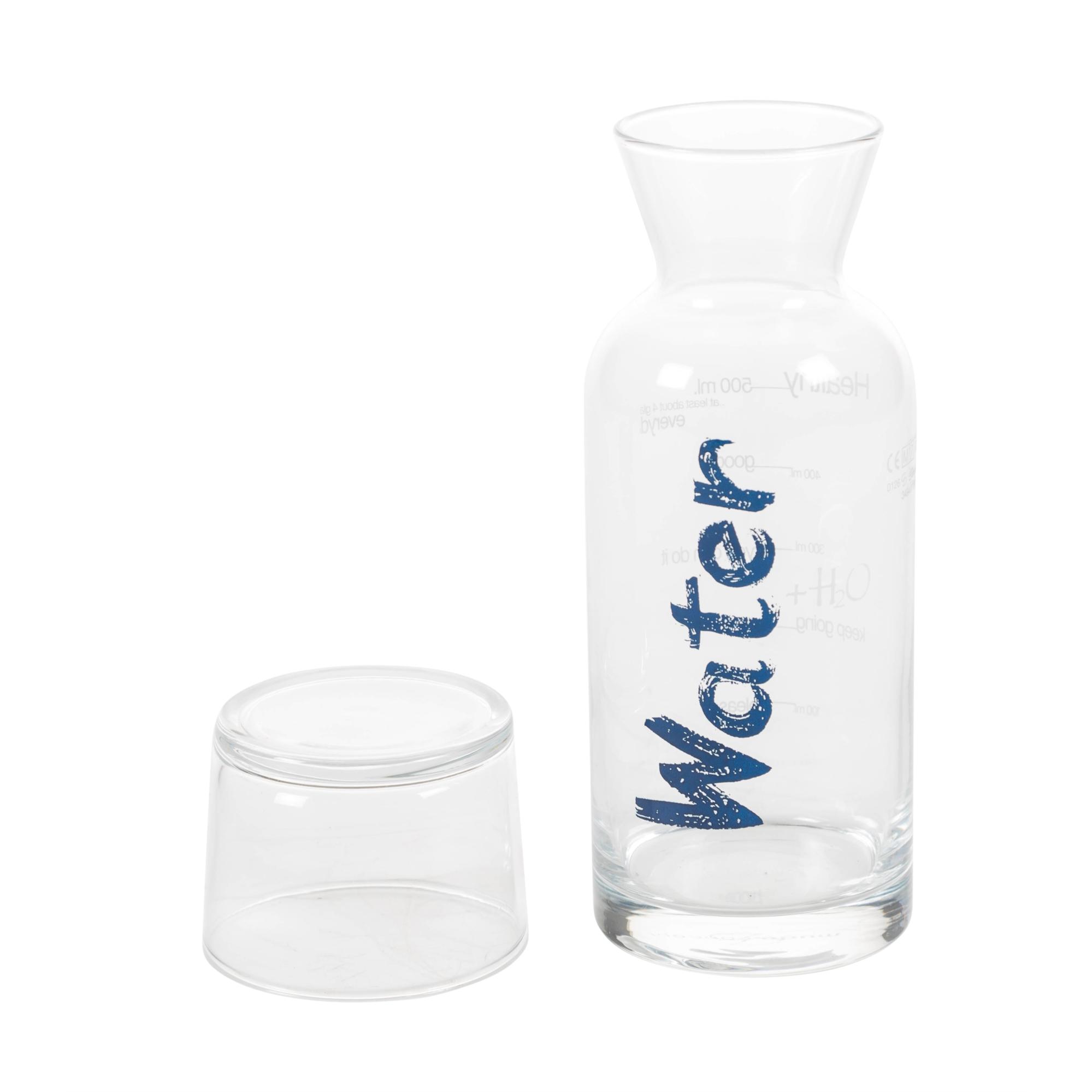 WATER MAVİ KAPAKLI BAŞUCU SÜRAHİSİ - 700 ML