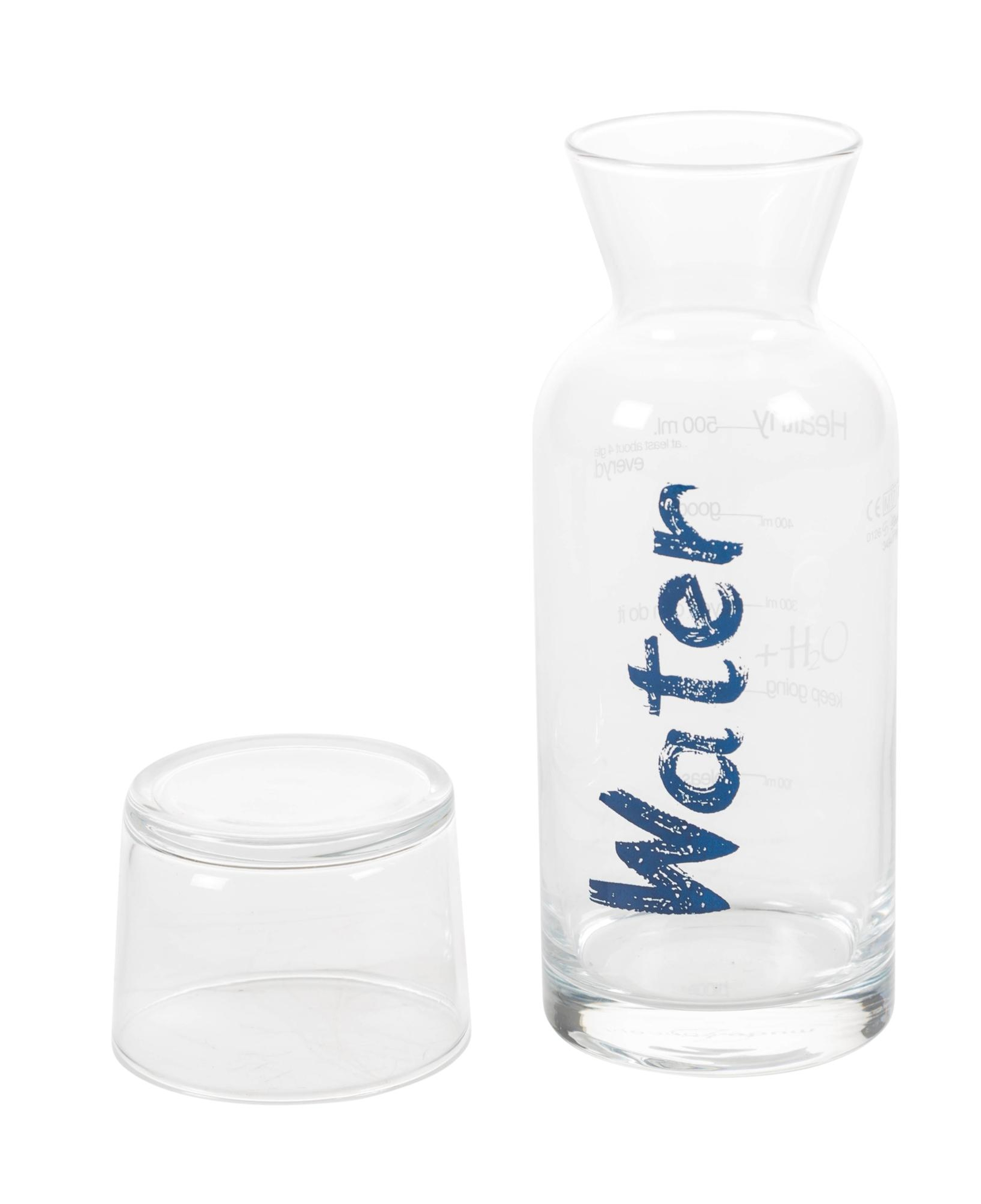 WATER MAVİ KAPAKLI BAŞUCU SÜRAHİSİ - 700 ML