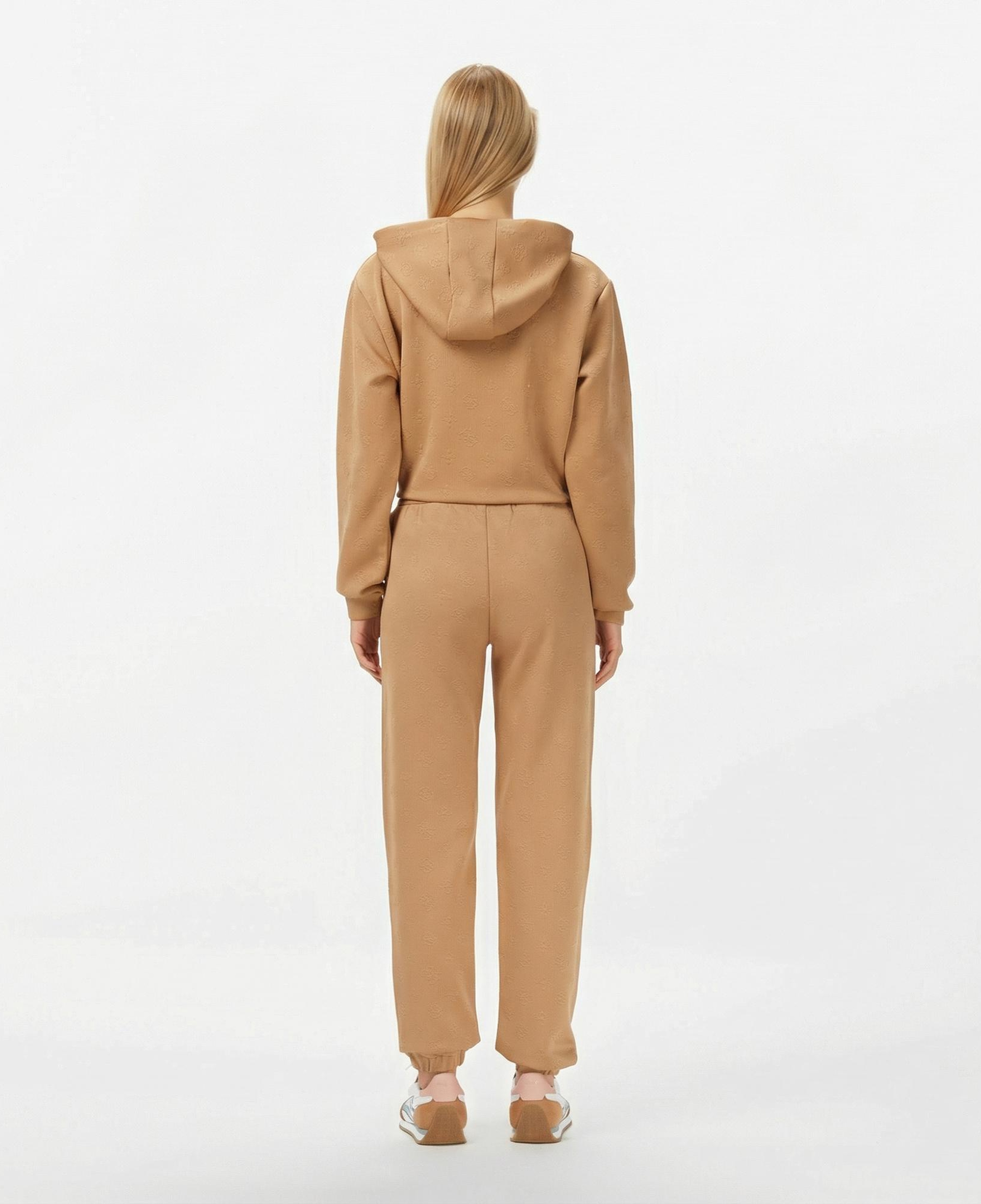 Guess Peony Regular Fit Kadın Kahverengi Eşofman Altı