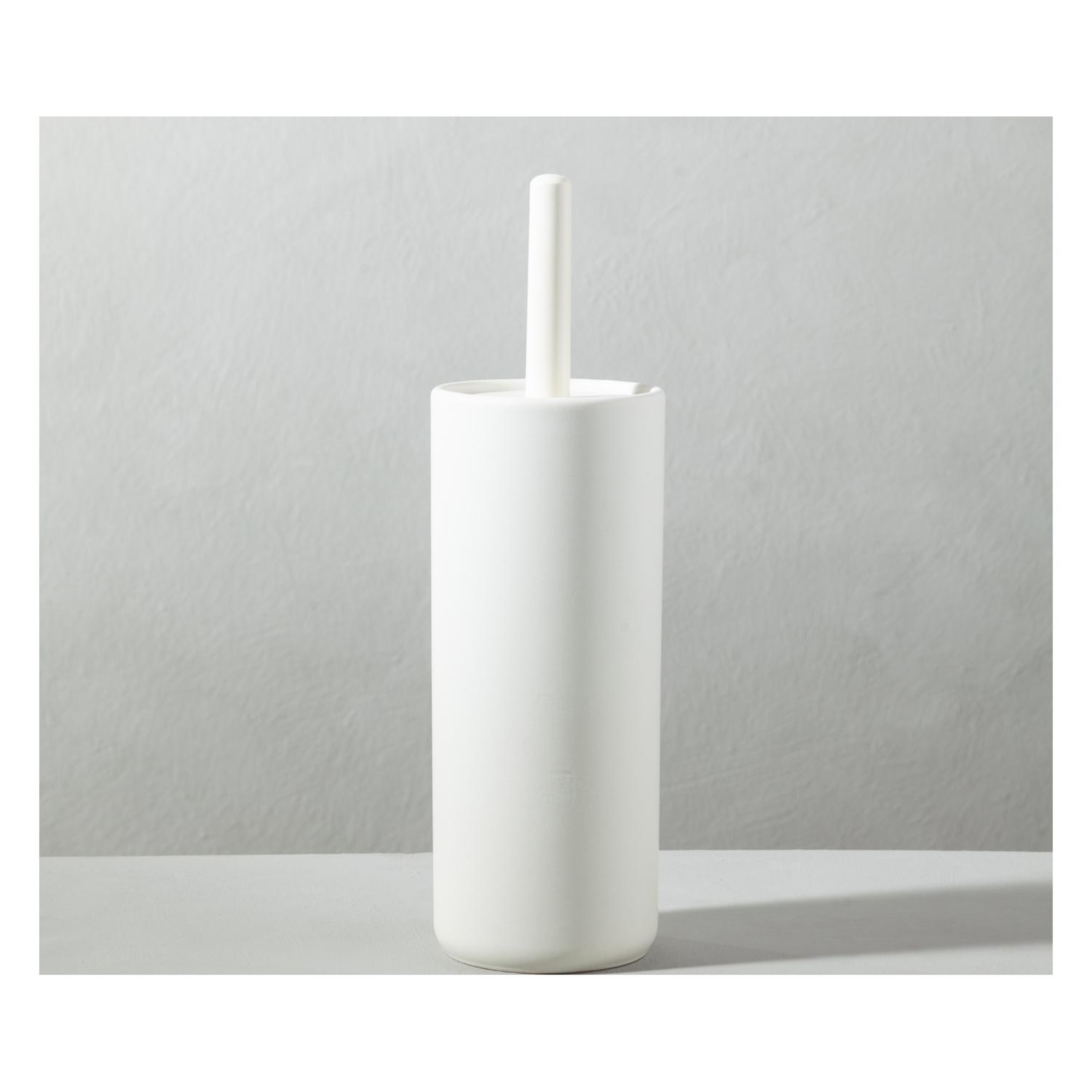 MAT BEYAZ TUVALET FIRÇASI