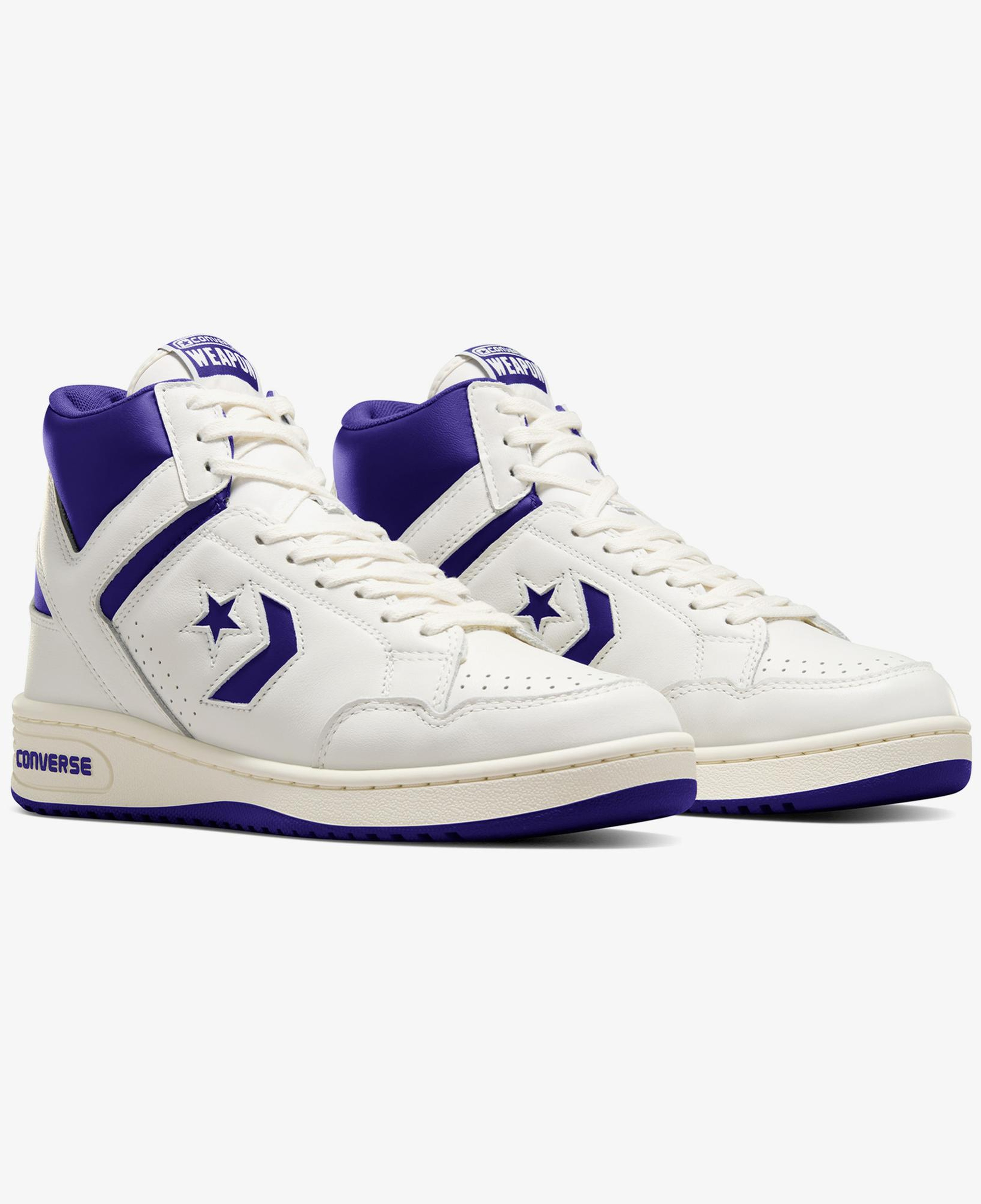 Converse Weapon Unisex Krem Deri Sneaker